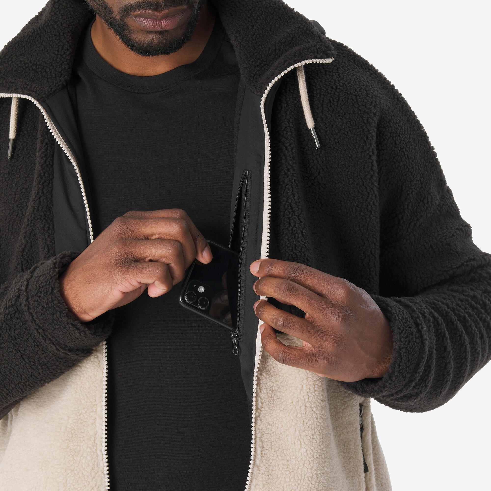 Quechua Men’s NH900 Sherpa Hiking Fleece - Image 9