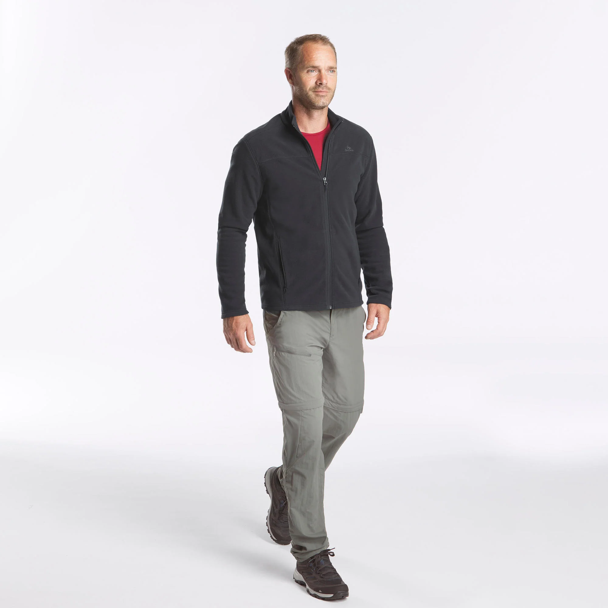 Quechua Men's MH120 Hiking Fleece - Image 4