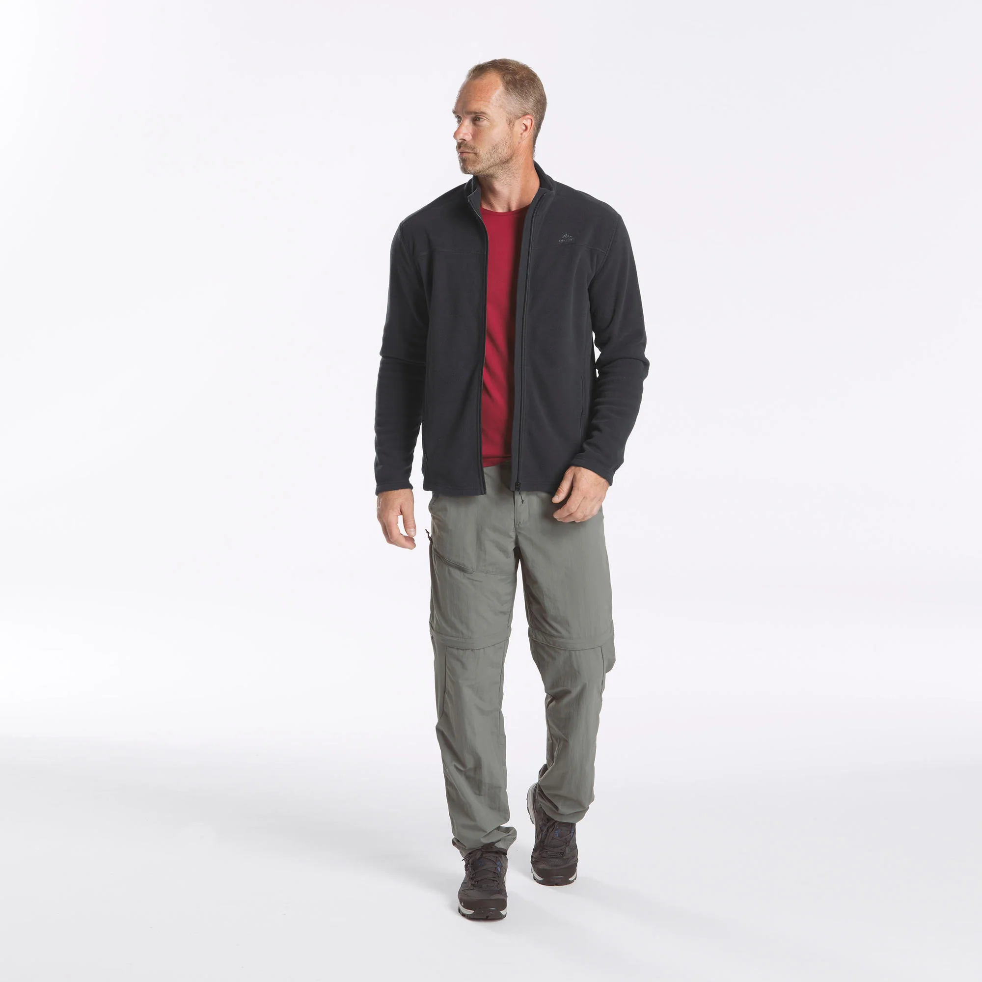 Quechua Men's MH120 Hiking Fleece - Image 7