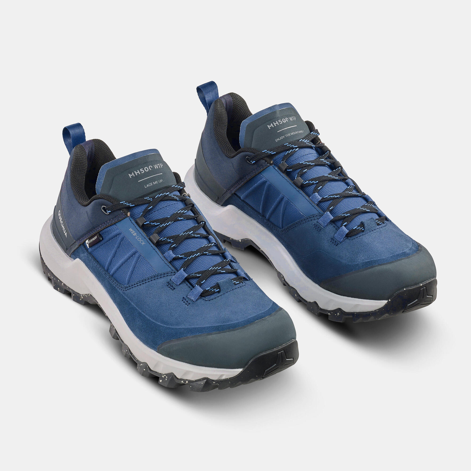 Quechua Men's MH500 Waterproof Hiking Shoes - Image 5