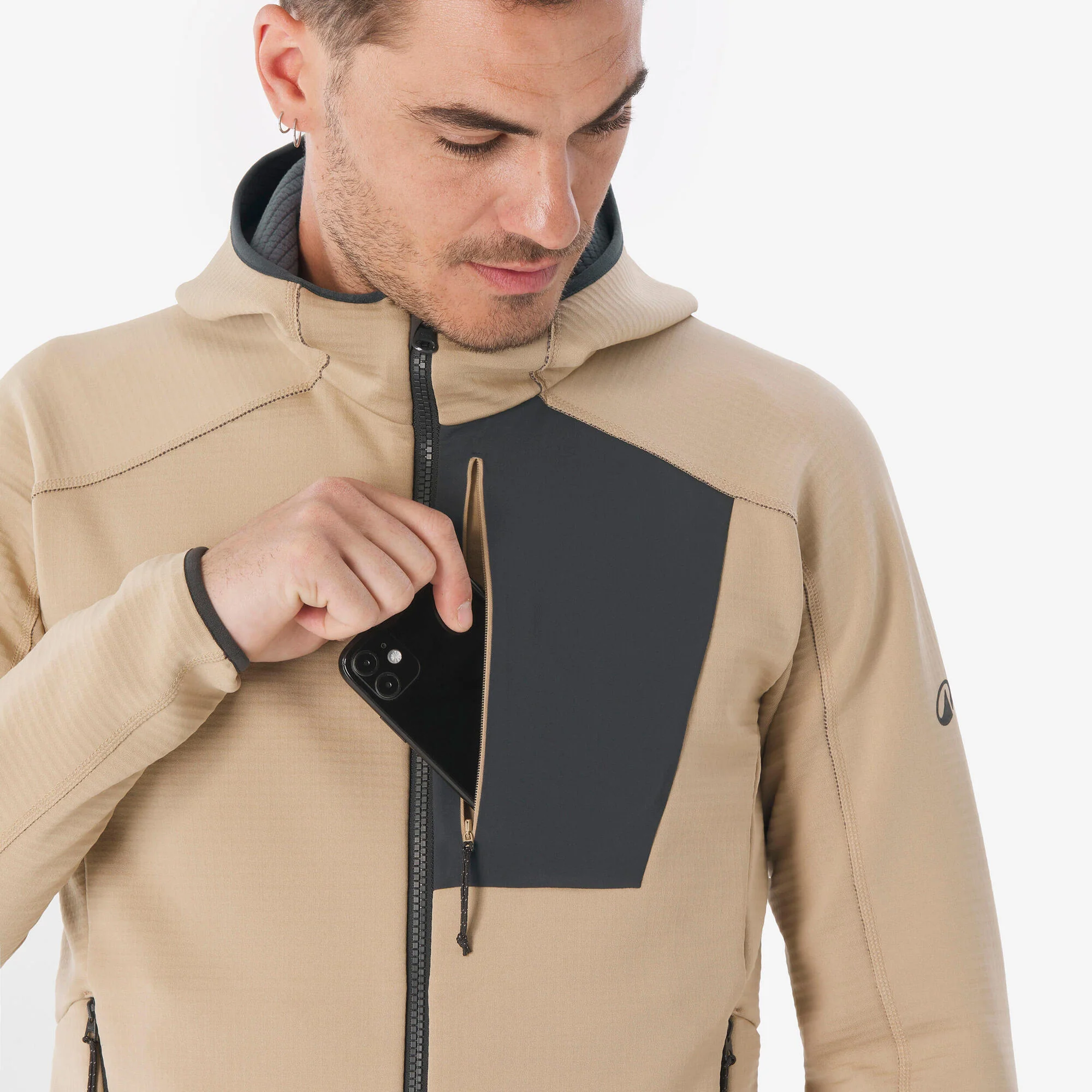 Quechua Men's MH500 Full-Zip Hiking Fleece - Image 13