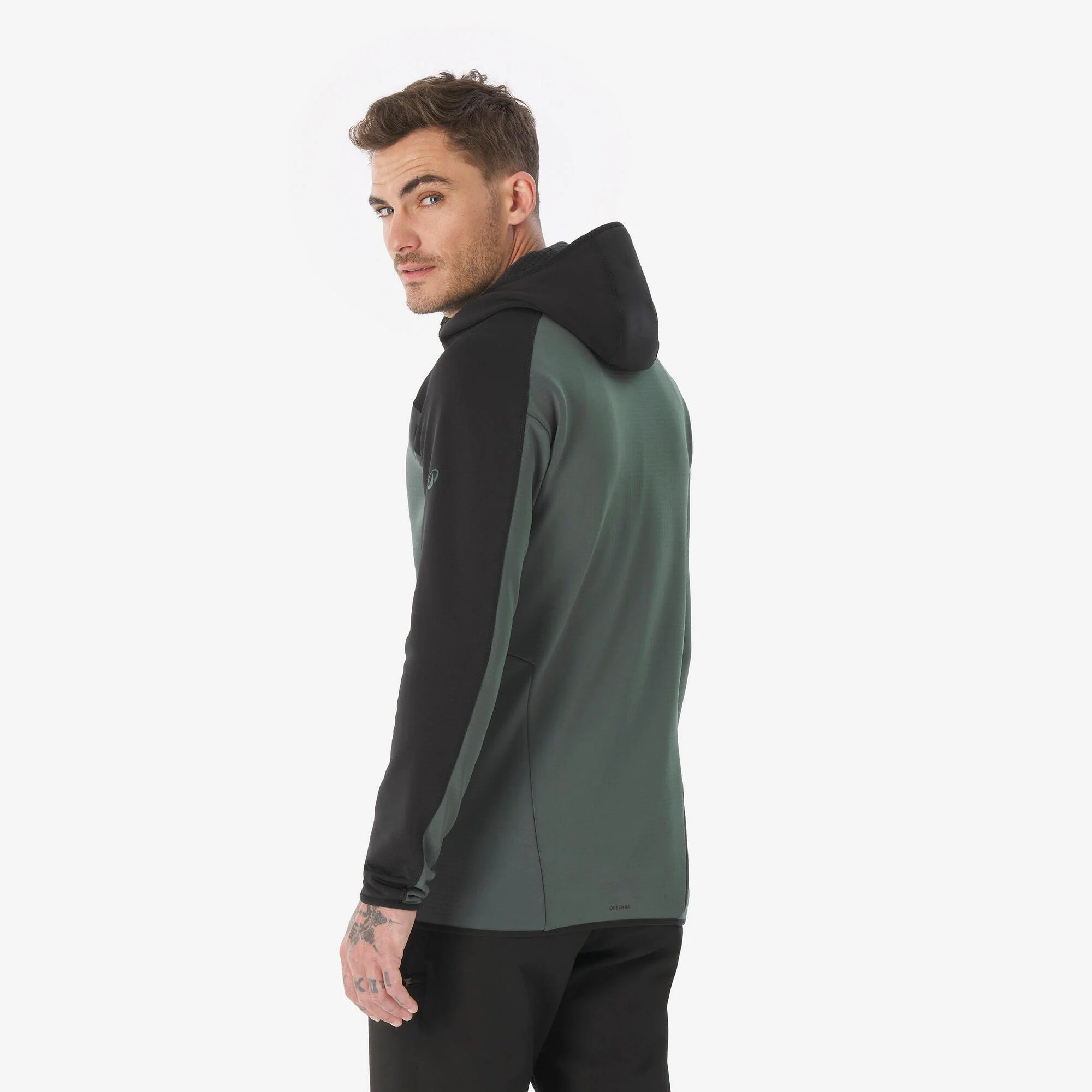Quechua Men's MH500 Full-Zip Hiking Fleece - Image 3