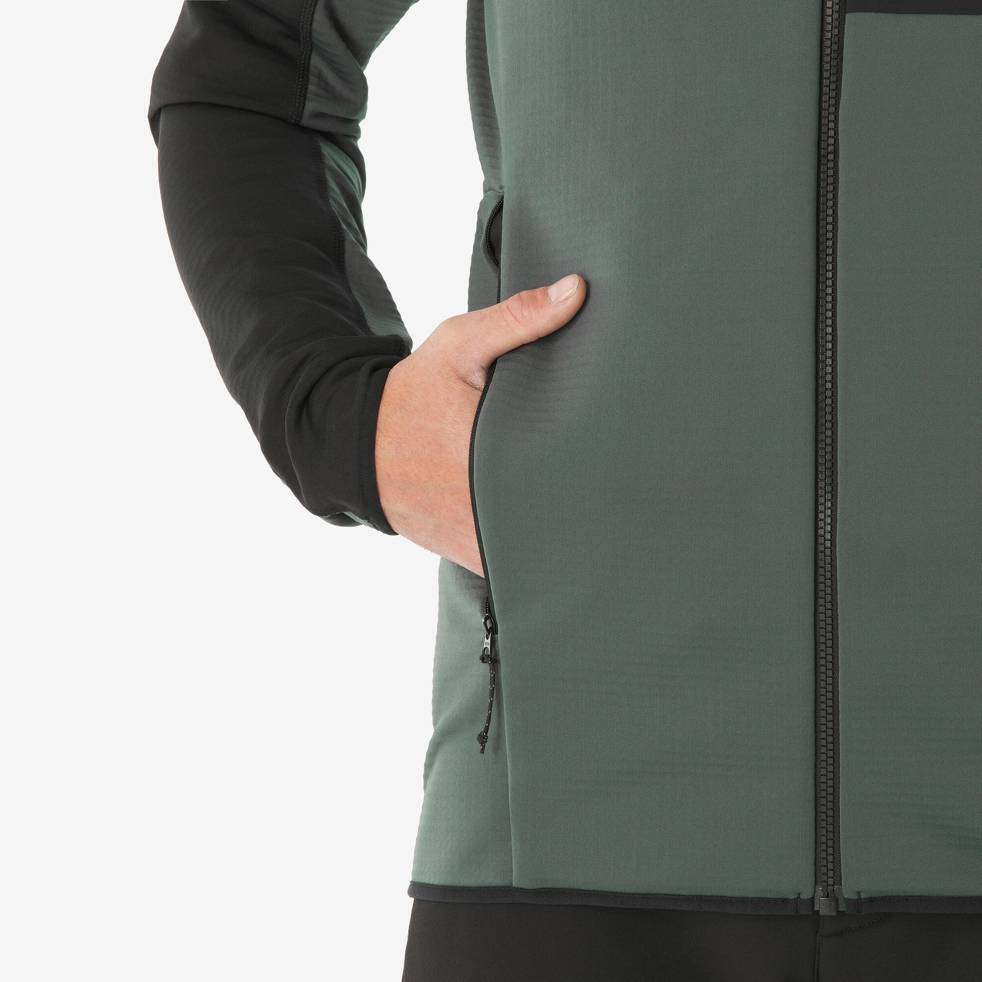 Quechua Men's MH500 Full-Zip Hiking Fleece - Image 4