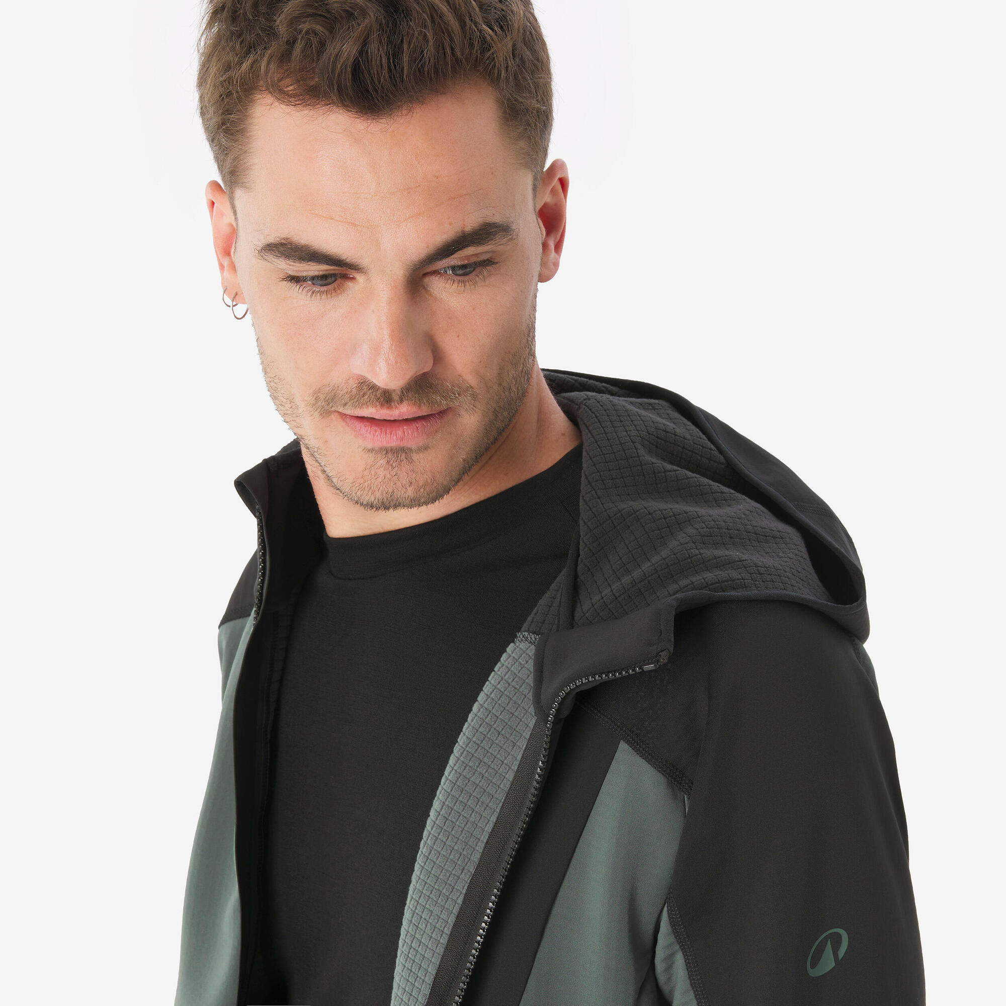 Quechua Men's MH500 Full-Zip Hiking Fleece - Image 6