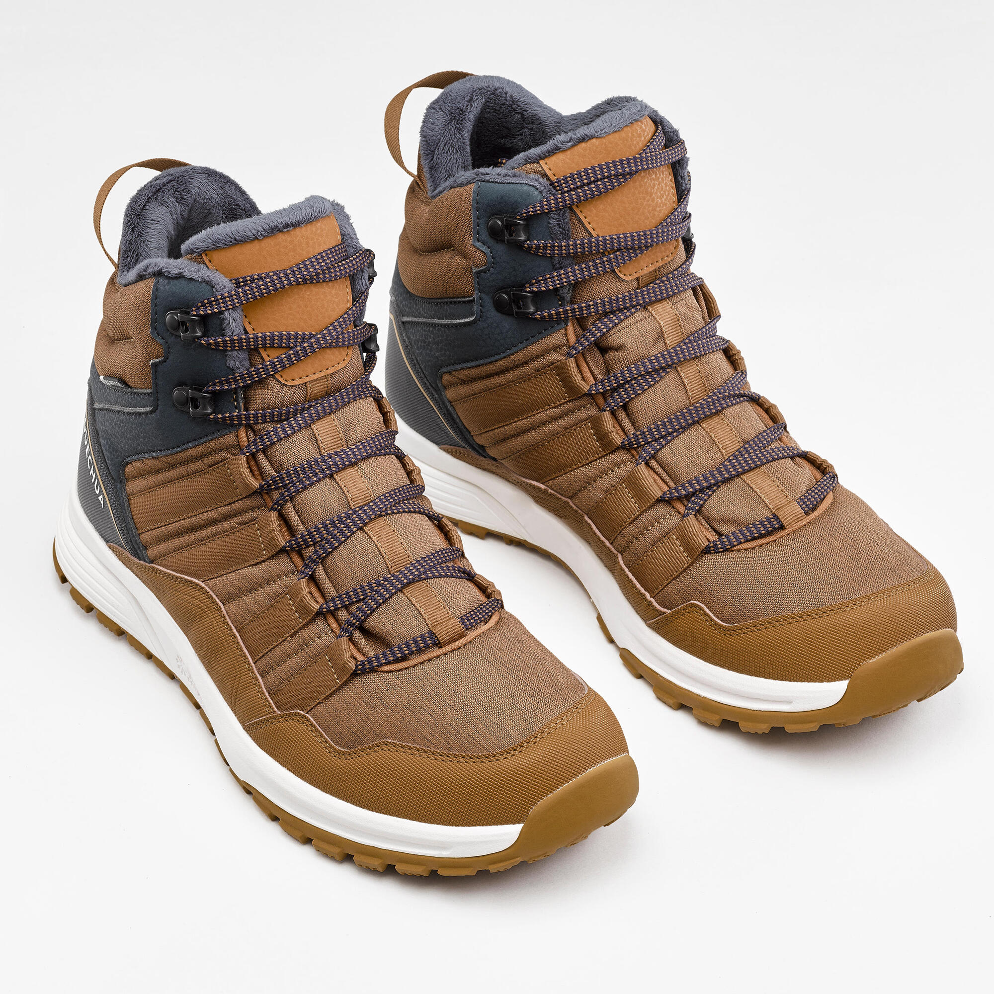 Quechua Men's SH100 X-Warm Waterproof Hiking Boots - Image 2