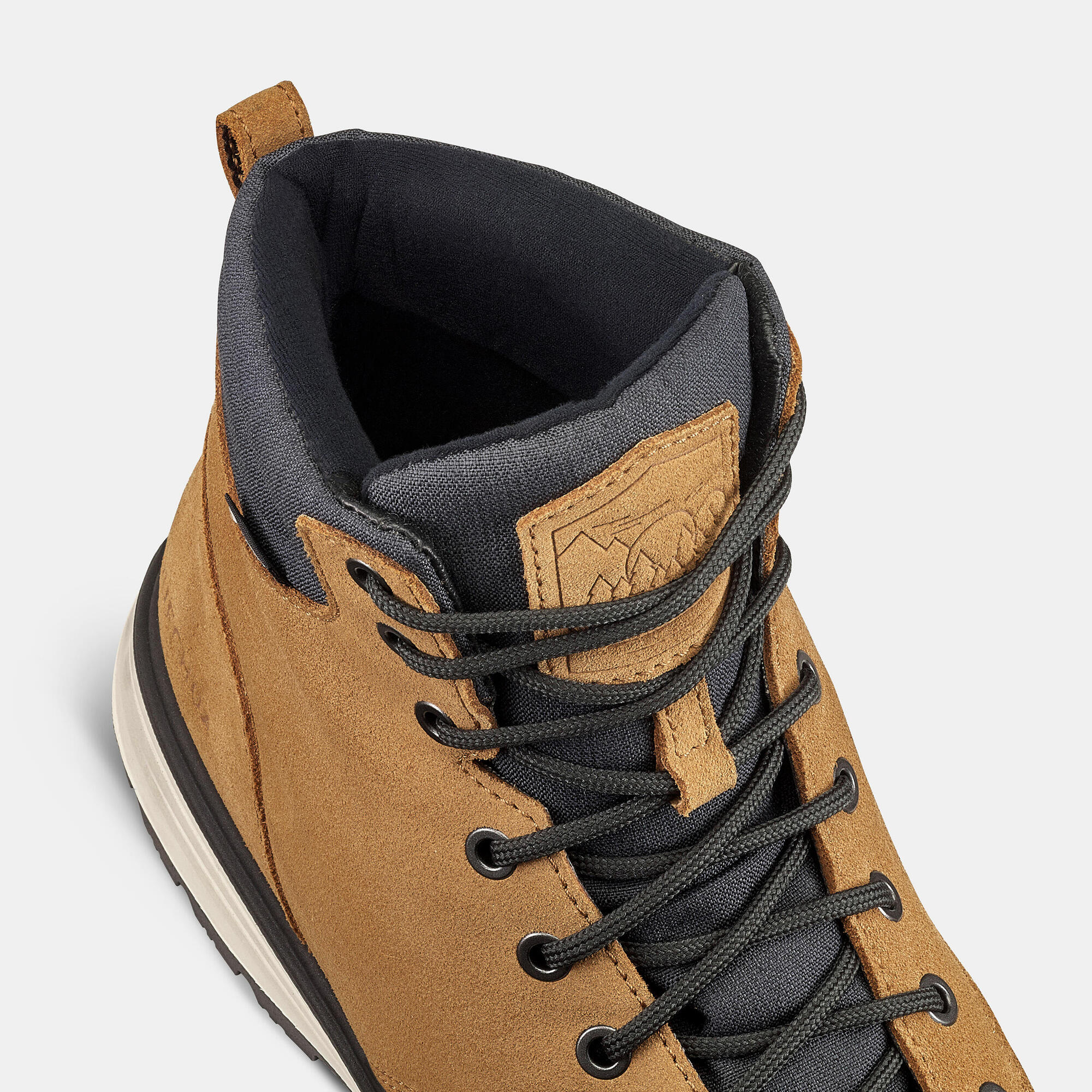 Quechua Men's NH500 Warm Waterproof High Leather Hiking Boots - Image 6