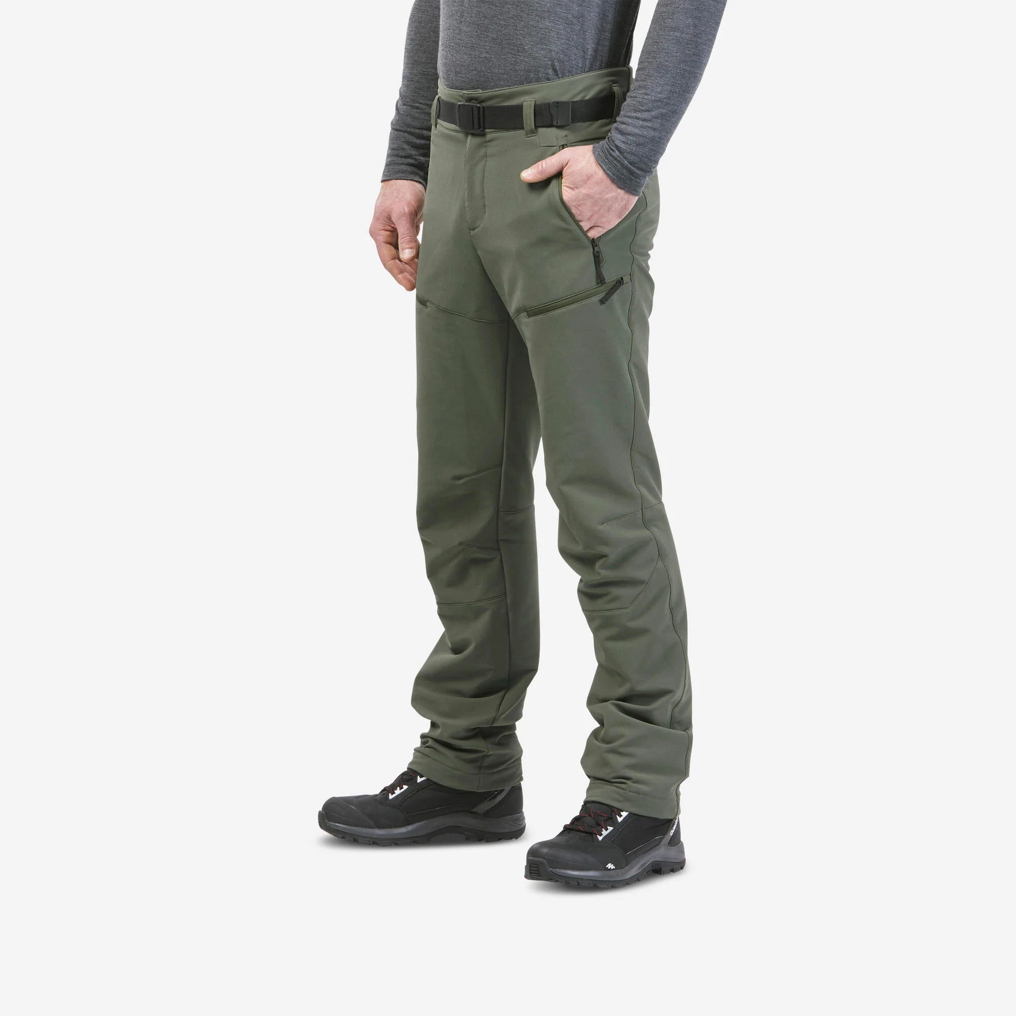 Quechua Men’s NH500 Water-Repellent Snow Hiking Pants - Image 2