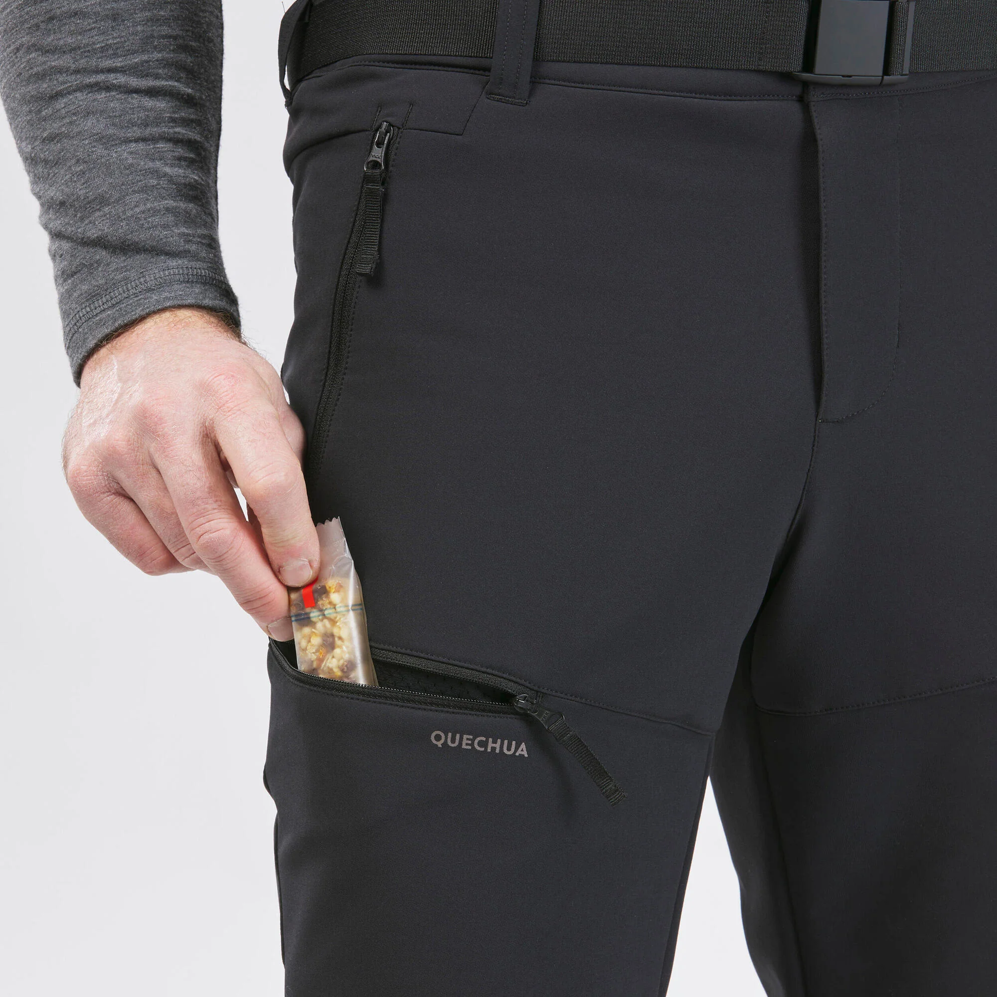 Quechua Men’s NH500 Water-Repellent Snow Hiking Pants - Image 4