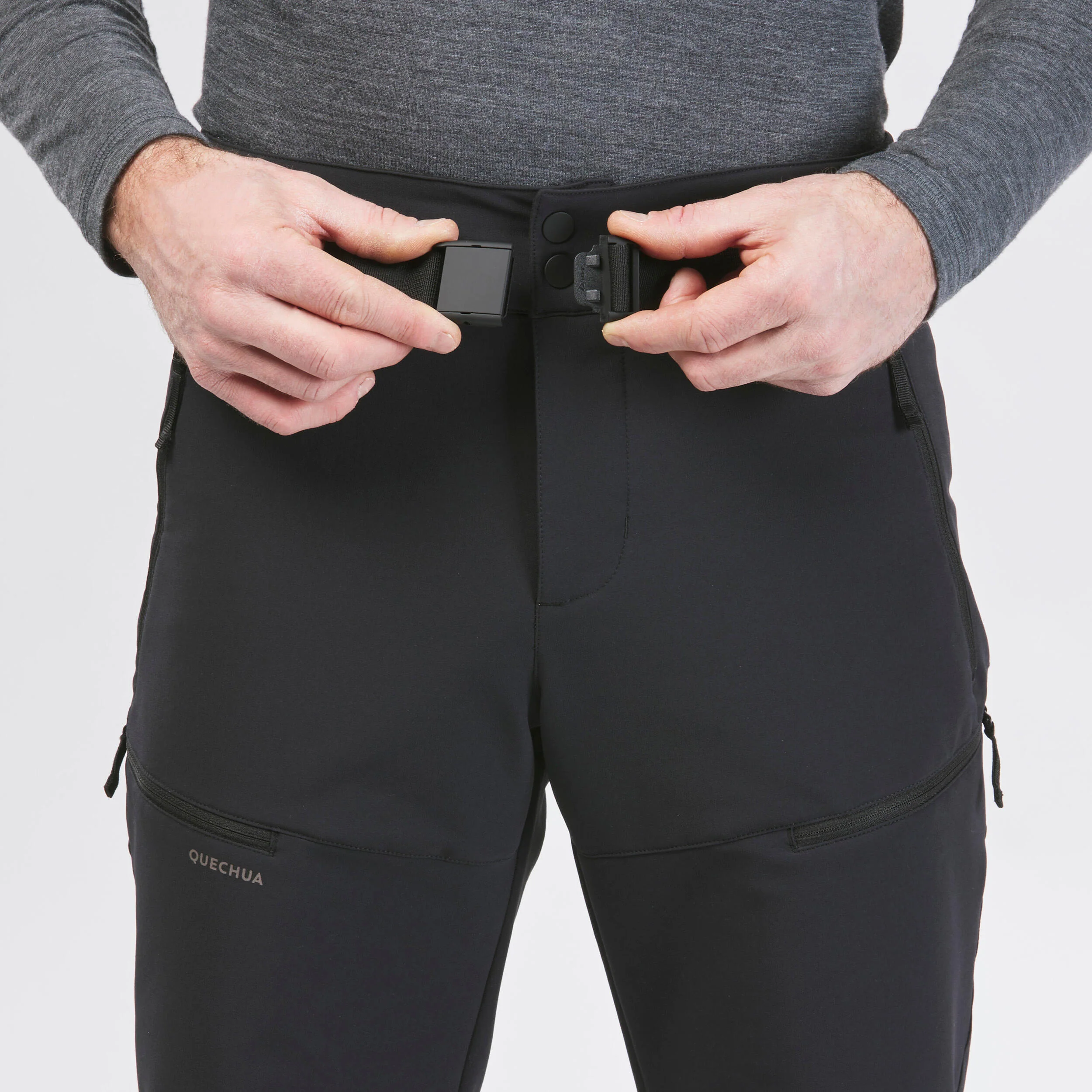 Quechua Men’s NH500 Water-Repellent Snow Hiking Pants - Image 5