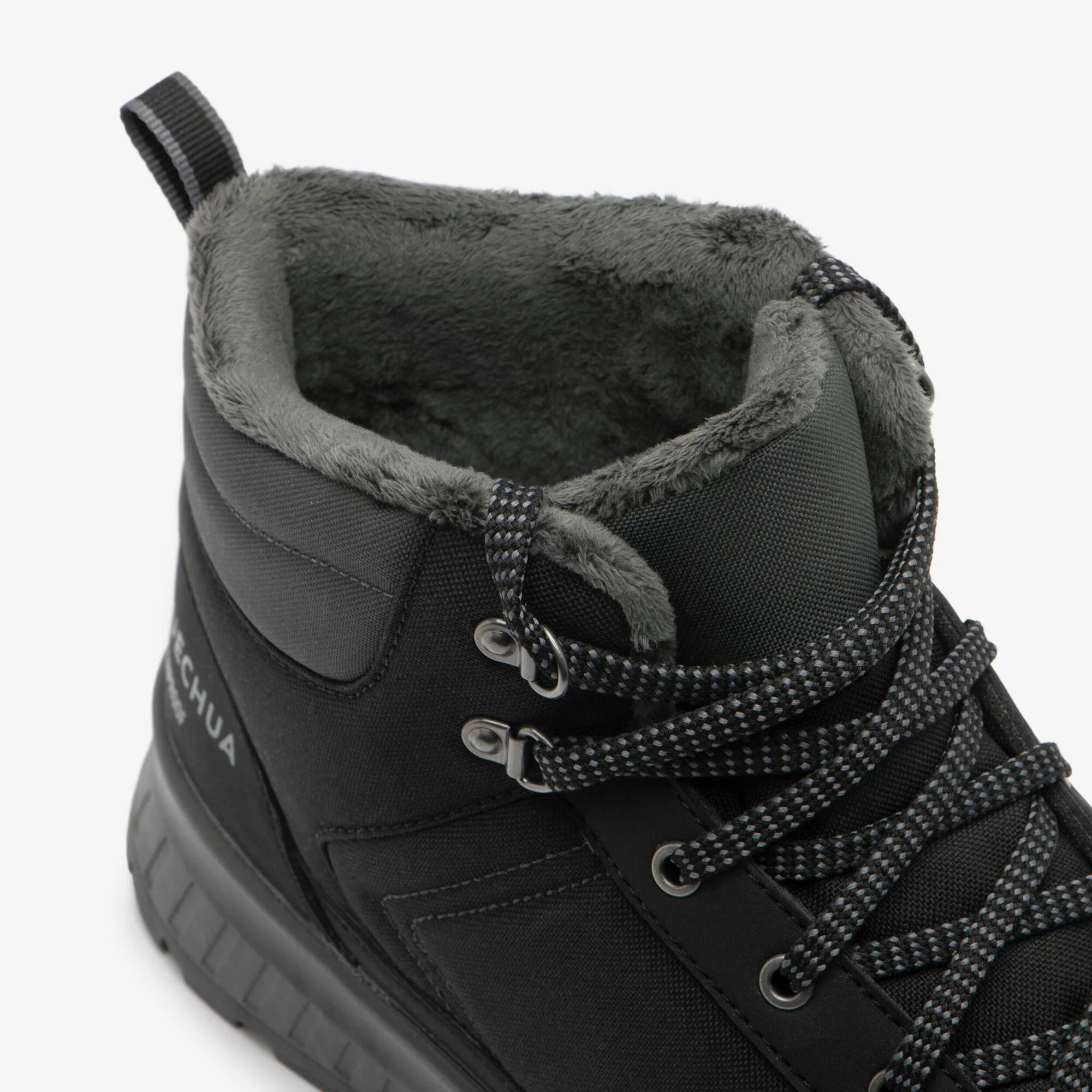 Quechua Men's NH100 Warm Waterproof Mid Snow Hiking Boots - Image 8