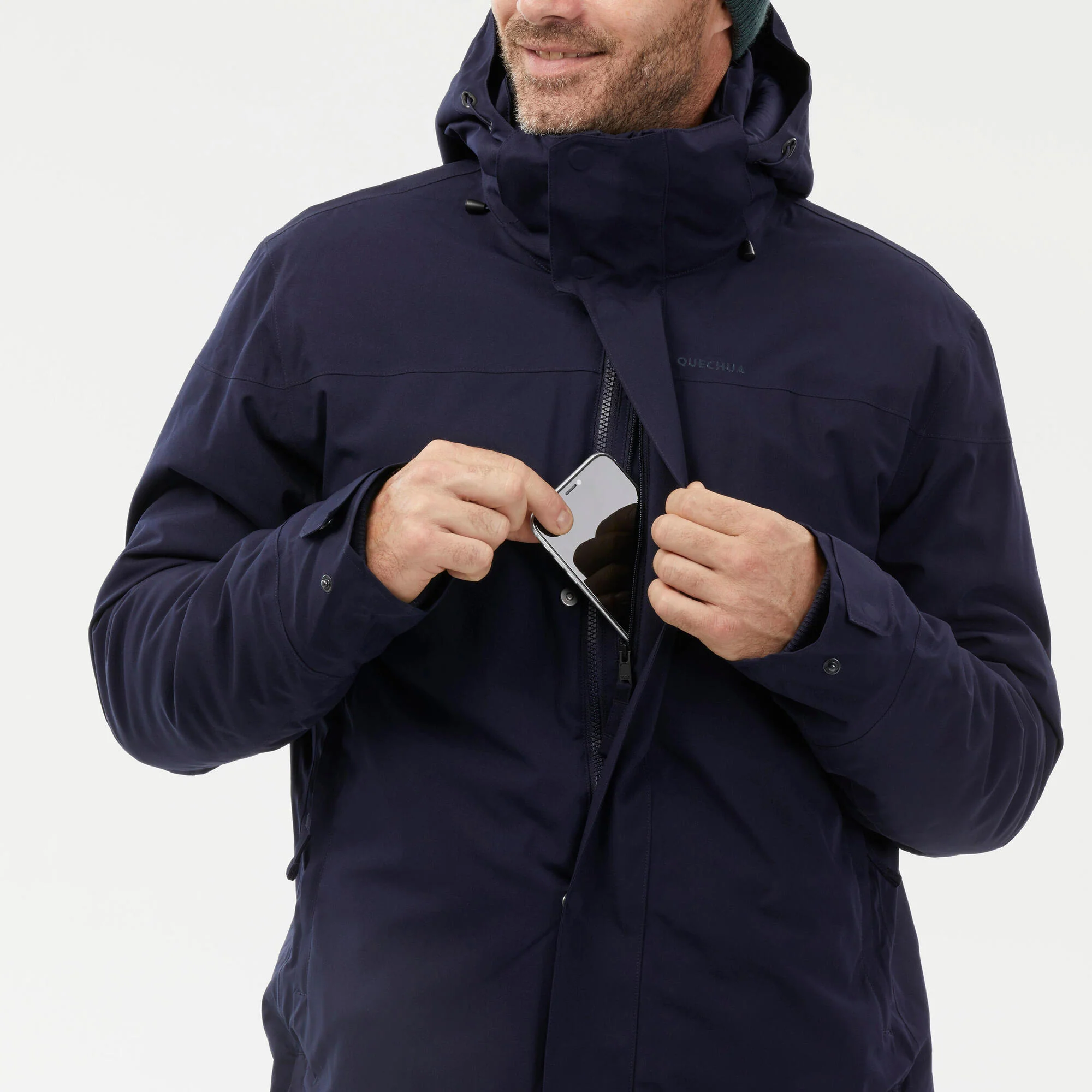 Quechua Men’s NH500 Waterproof Winter Parka - Image 7