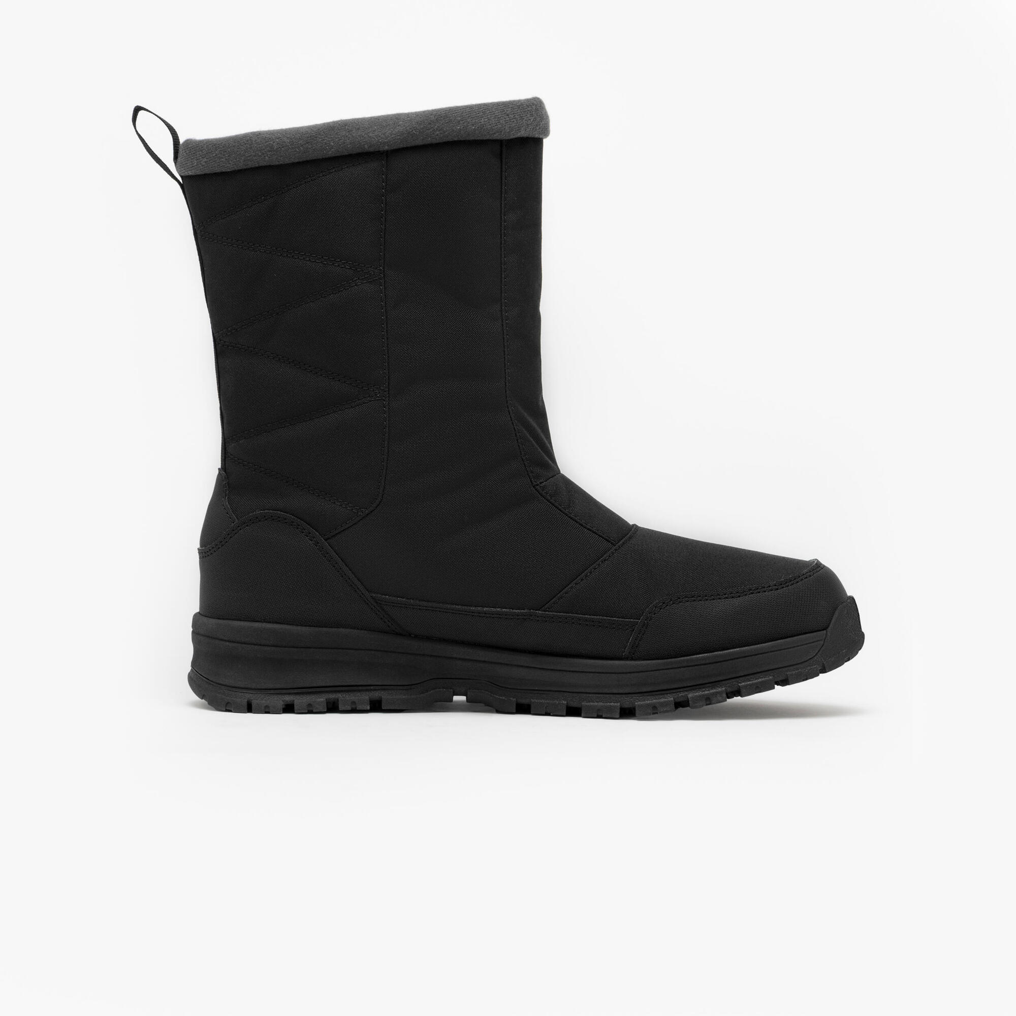 Quechua Men’s NH100 Warm Waterproof Easy-On Snow Hiking Boots - Image 5