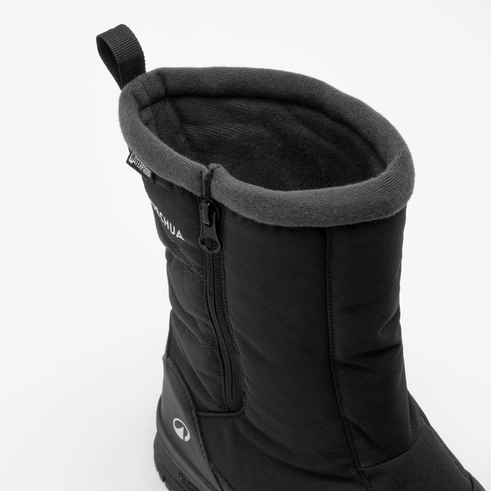 Quechua Men’s NH100 Warm Waterproof Easy-On Snow Hiking Boots - Image 6