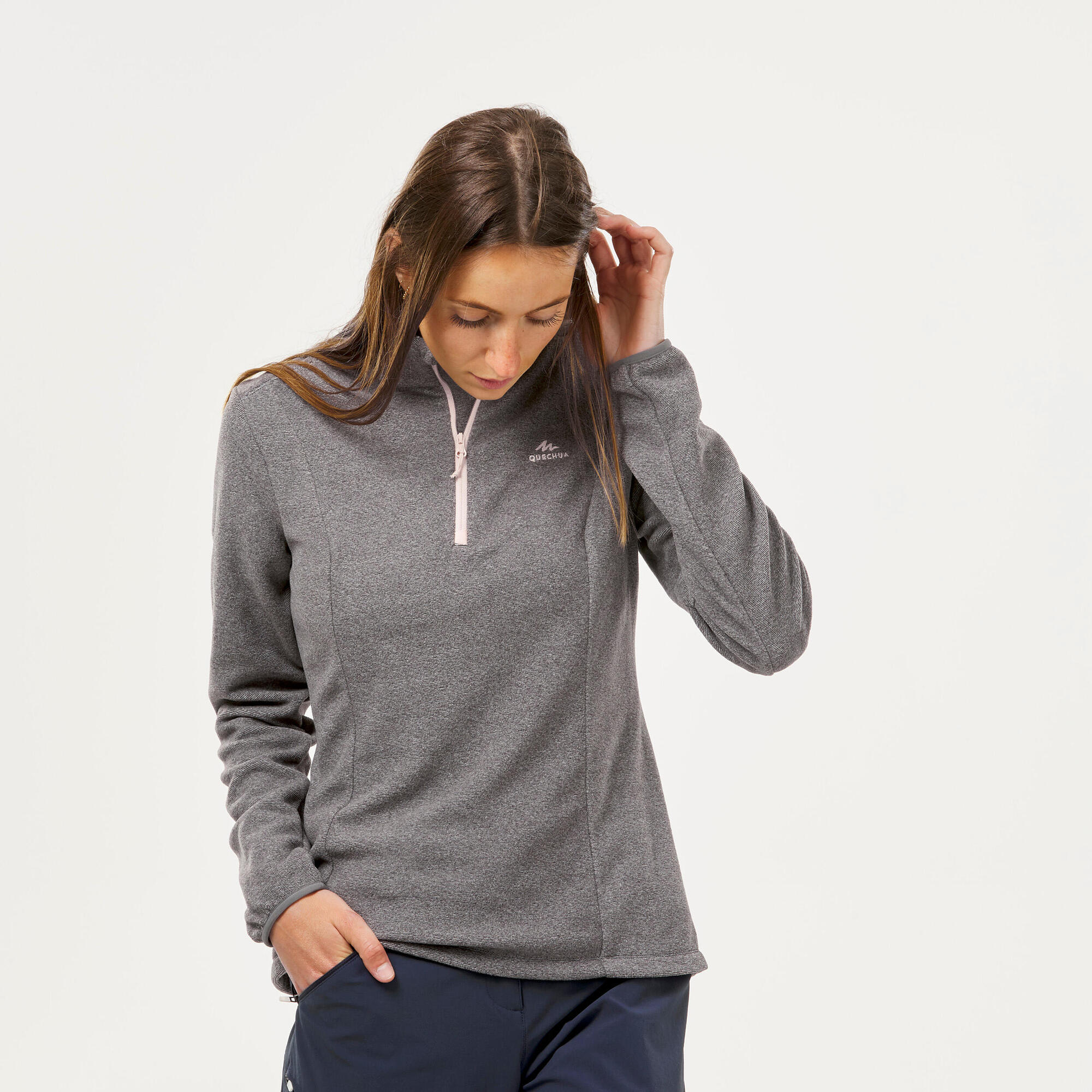 Quechua Women's MH100 Hiking Fleece - Image 4