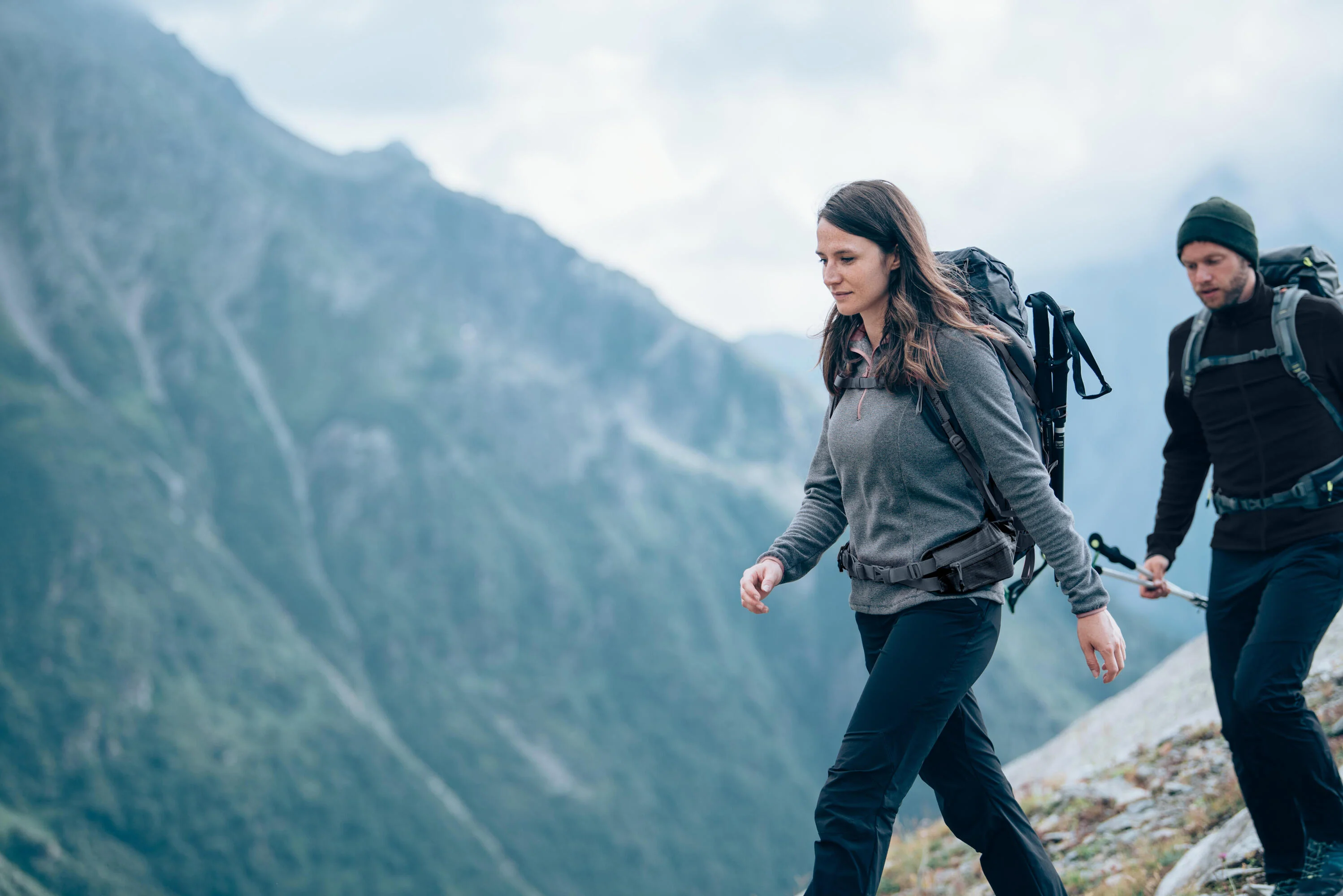Quechua Women's MH100 Hiking Fleece - Image 6