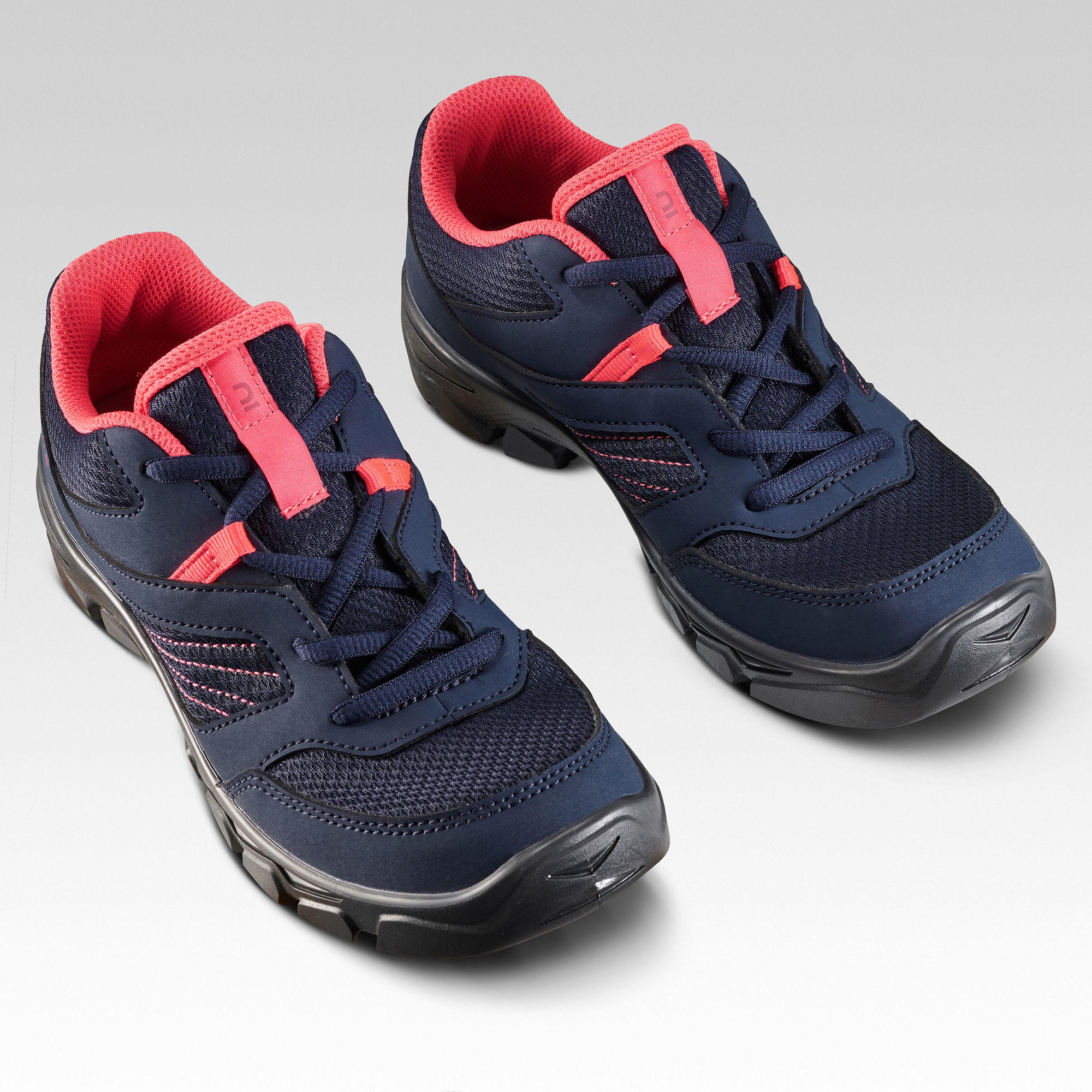 Quechua Kids’ NH100 Lace-Up Hiking Shoes - Image 2