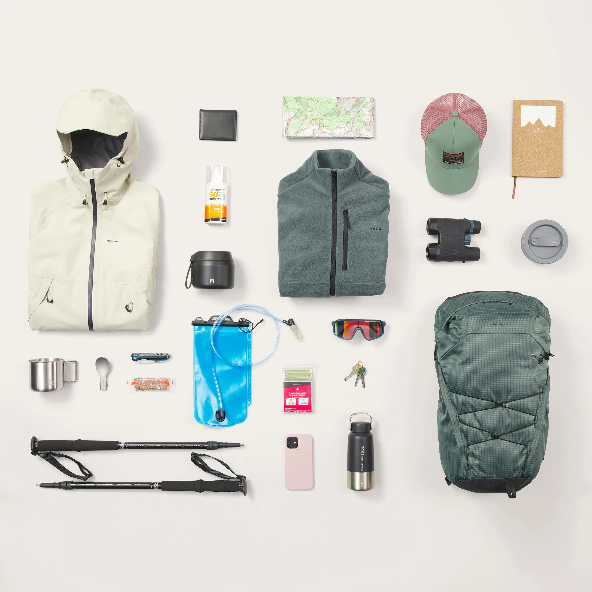 Quechua MH500 22L Lightweight Hiking Backpack - Image 13