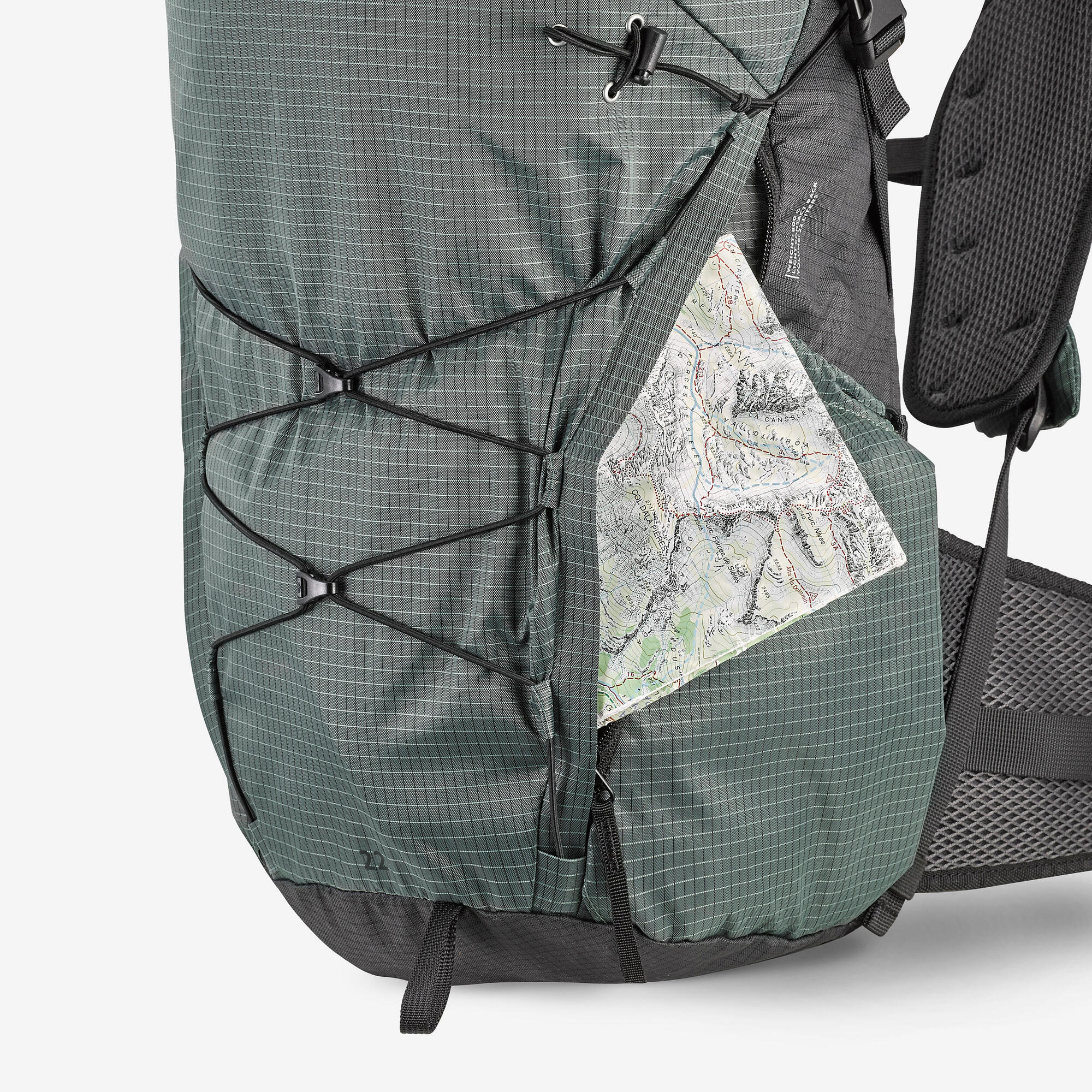 Quechua MH500 22L Lightweight Hiking Backpack - Image 9