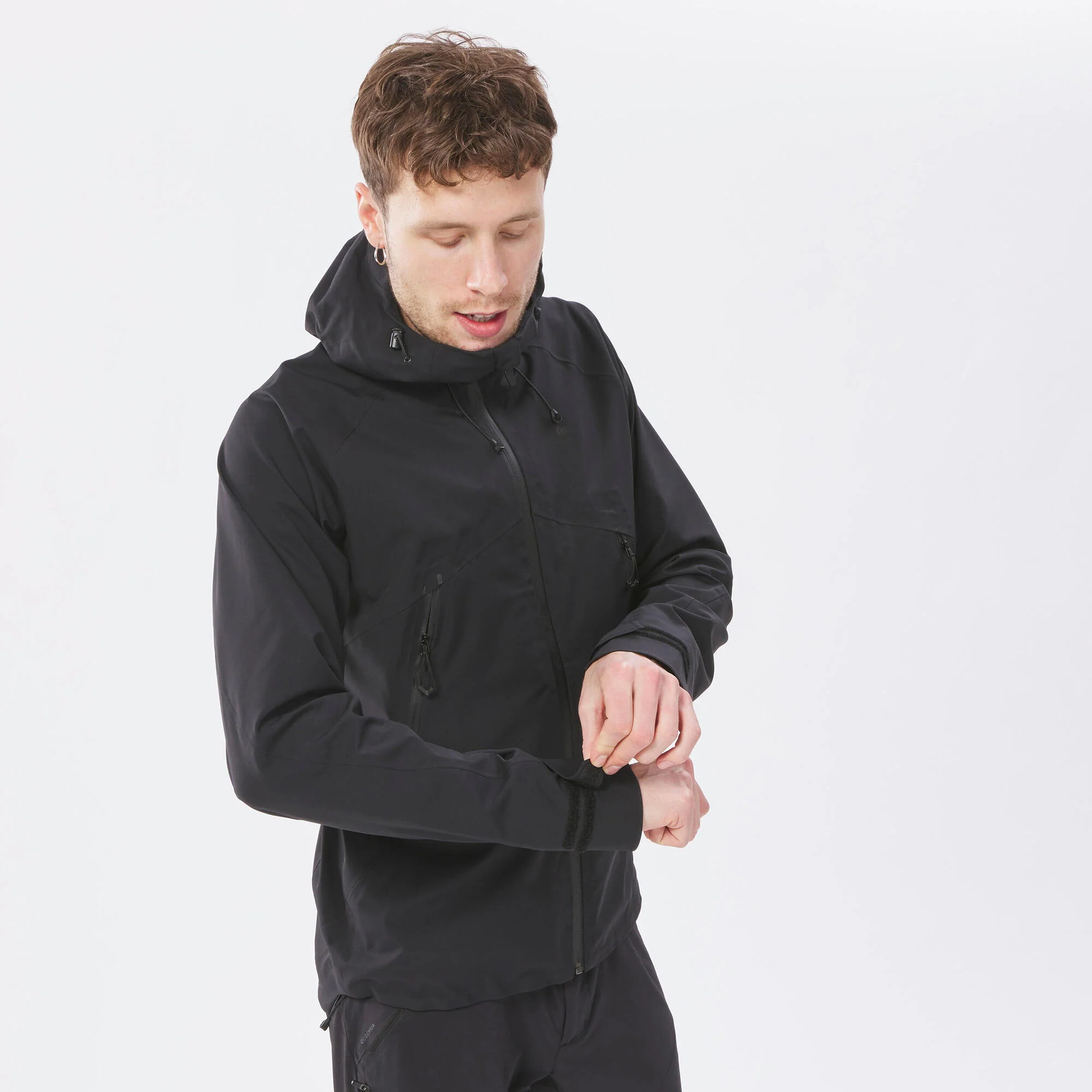 Quechua Men's MH500 Hiking Lightweight Waterproof Jacket - Image 23