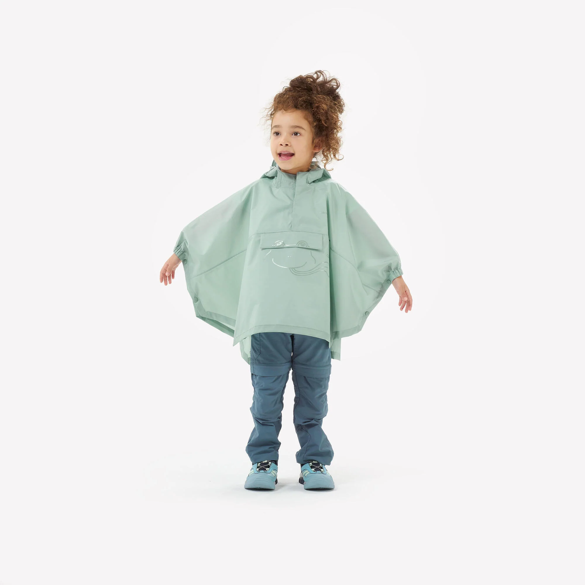 Quechua Kids’ MH100 Rain Poncho – Ages 2–6 - Image 11