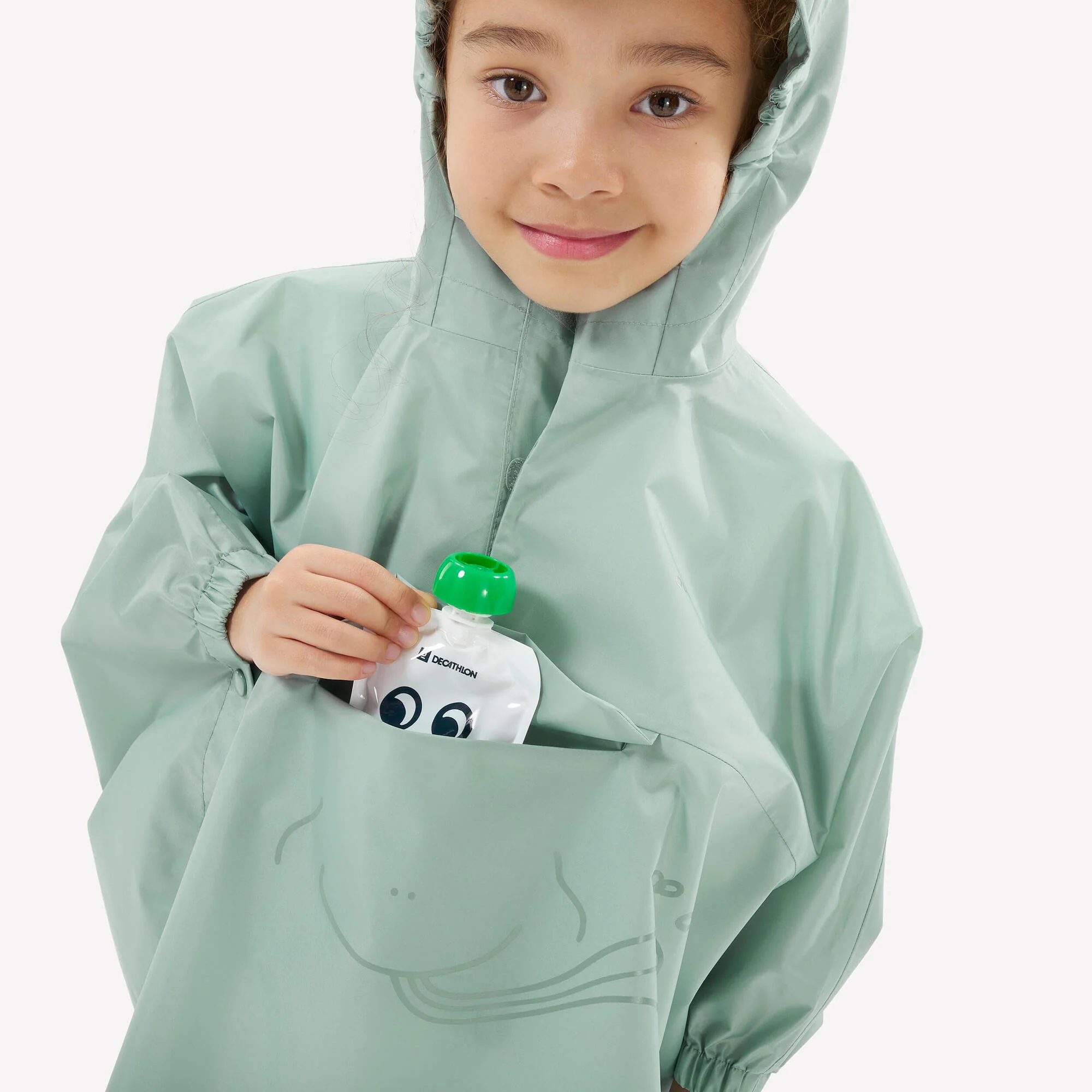 Quechua Kids’ MH100 Rain Poncho – Ages 2–6 - Image 7