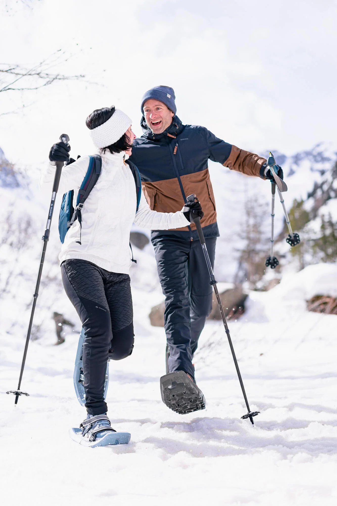 Quechua NH100 Easy Velcro Snowshoes - Image 27