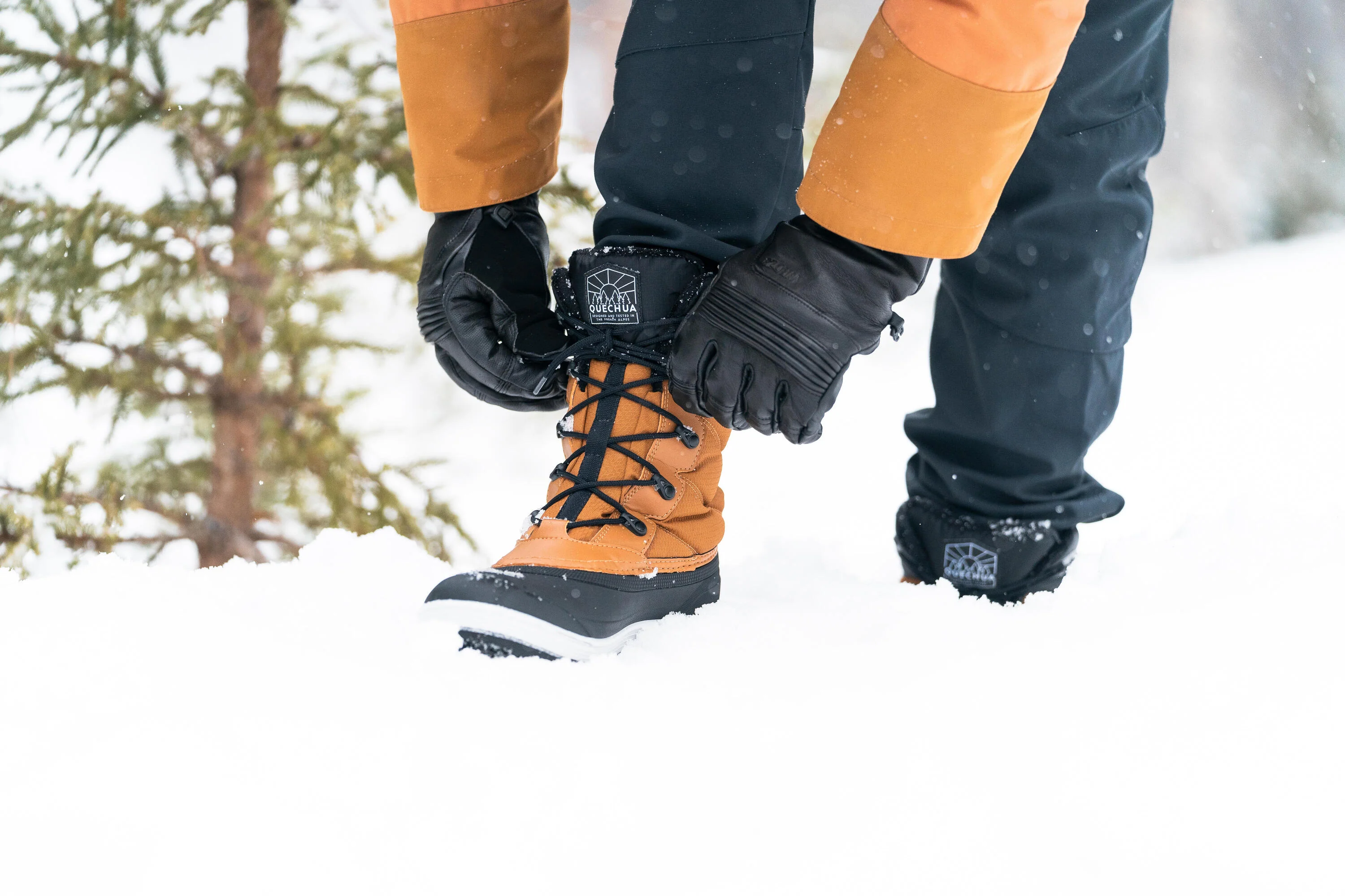 Quechua Men's NH500 Warm Waterproof Snow Boots - Image 10