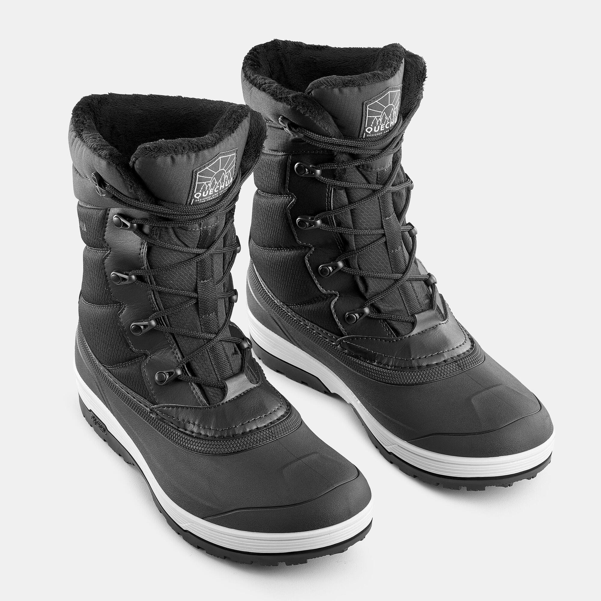 Quechua Men's NH500 Warm Waterproof Snow Boots - Image 2