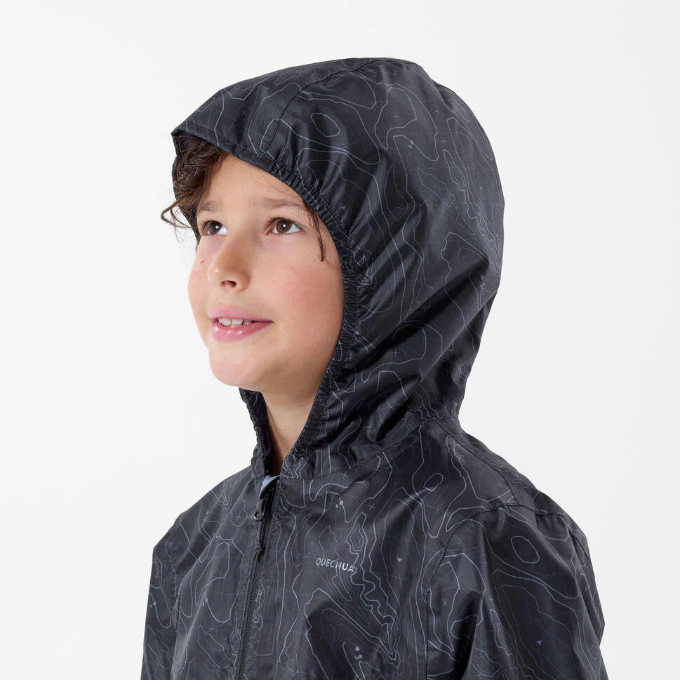 Quechua Kids’ MH150 Waterproof Hiking Jacket – Ages 7–15 - Image 4