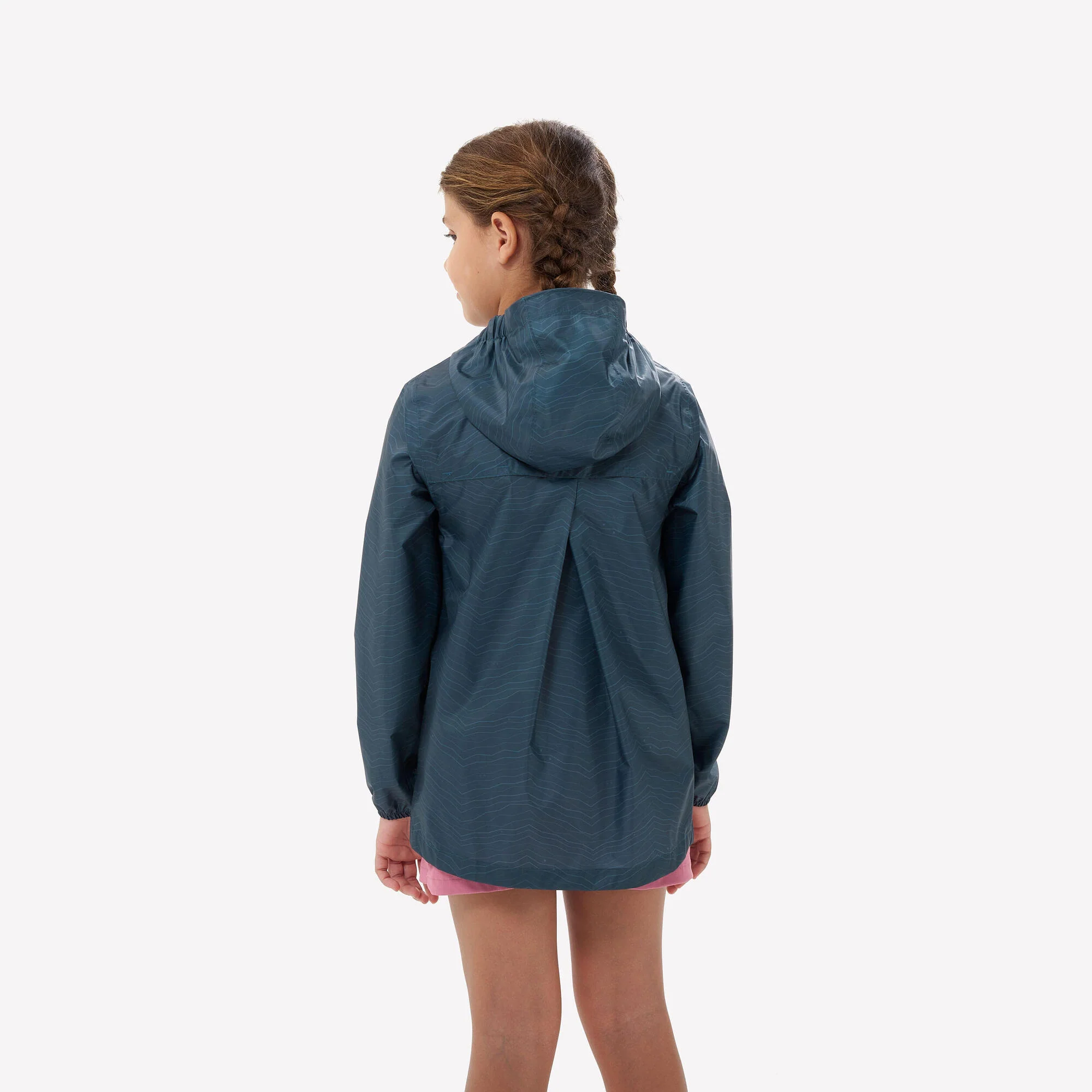 Quechua Kids’ MH150 Waterproof Hiking Jacket – Ages 7–15 - Image 4