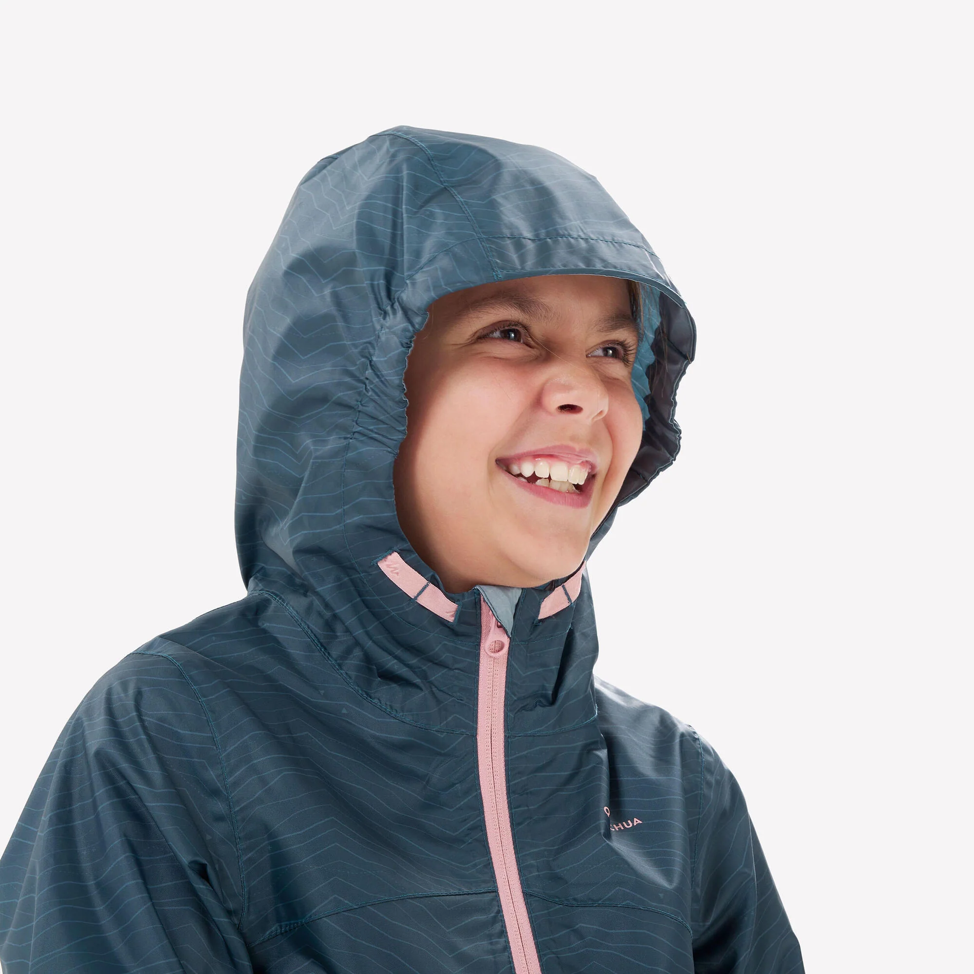 Quechua Kids’ MH150 Waterproof Hiking Jacket – Ages 7–15 - Image 5