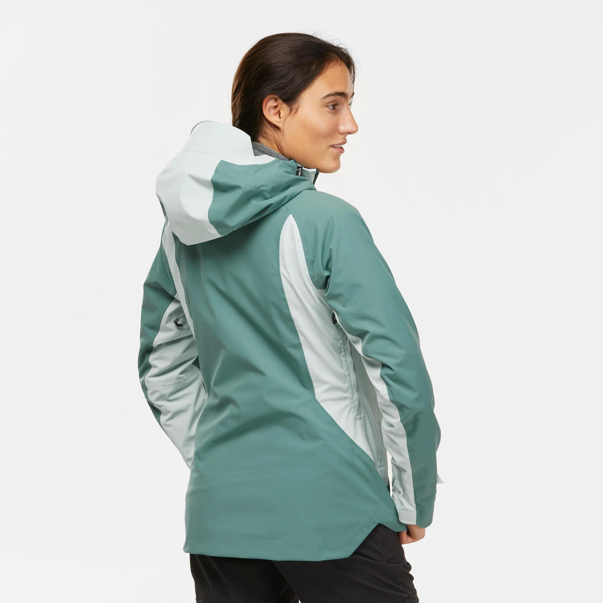 Quechua Women's MH500 Lightweight Waterproof Hiking Jacket - Image 13