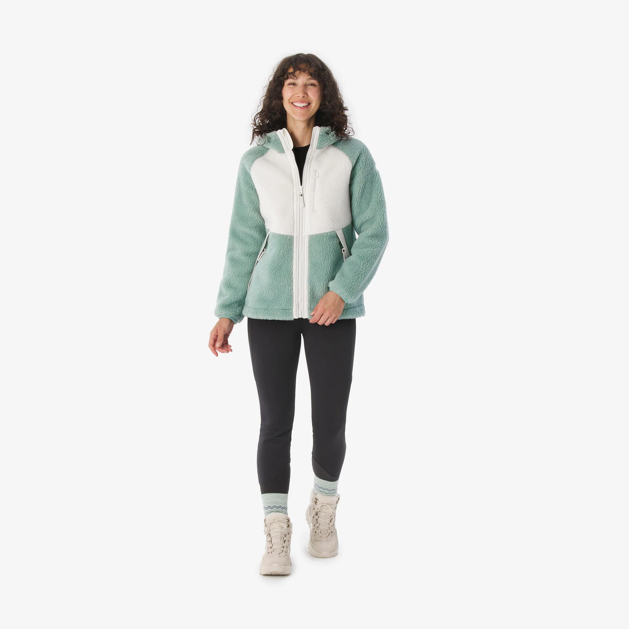 Quechua Women's NH900 Sherpa Hiking Fleece - Image 2