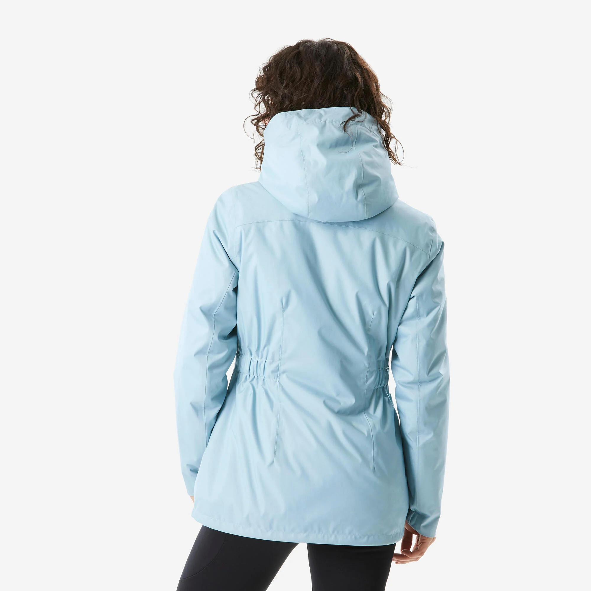 Quechua Women's NH500 Waterproof Winter Hiking Jacket - Image 4