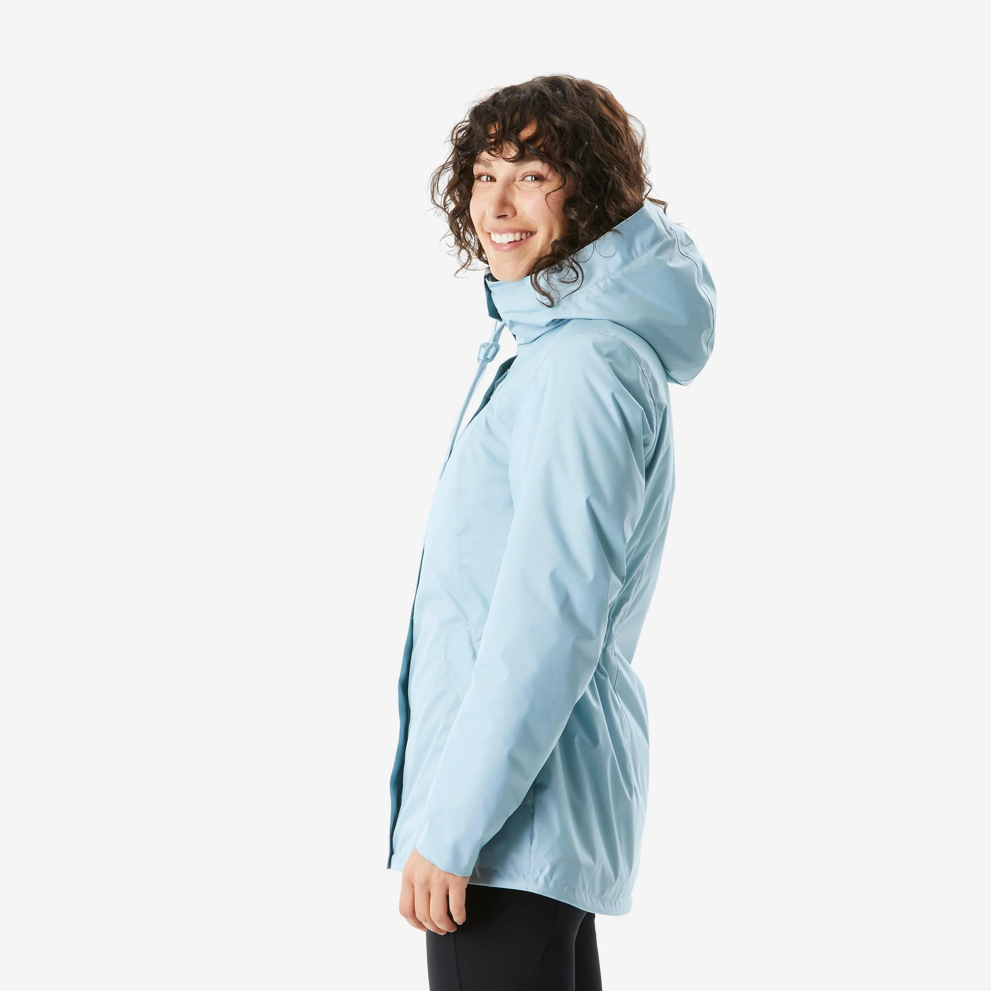 Quechua Women's NH500 Waterproof Winter Hiking Jacket - Image 5