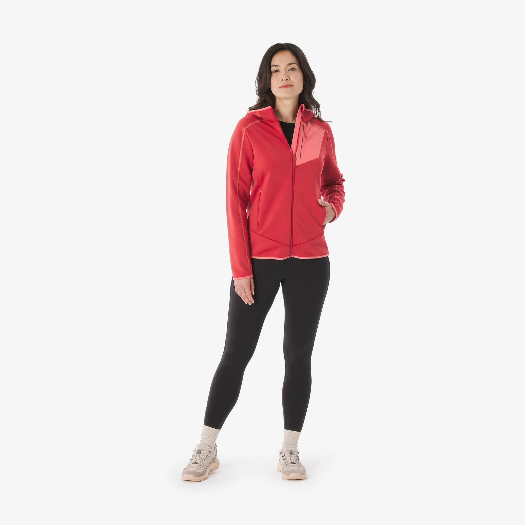 Quechua Women’s MH500 Full-Zip Hiking Fleece - Image 2