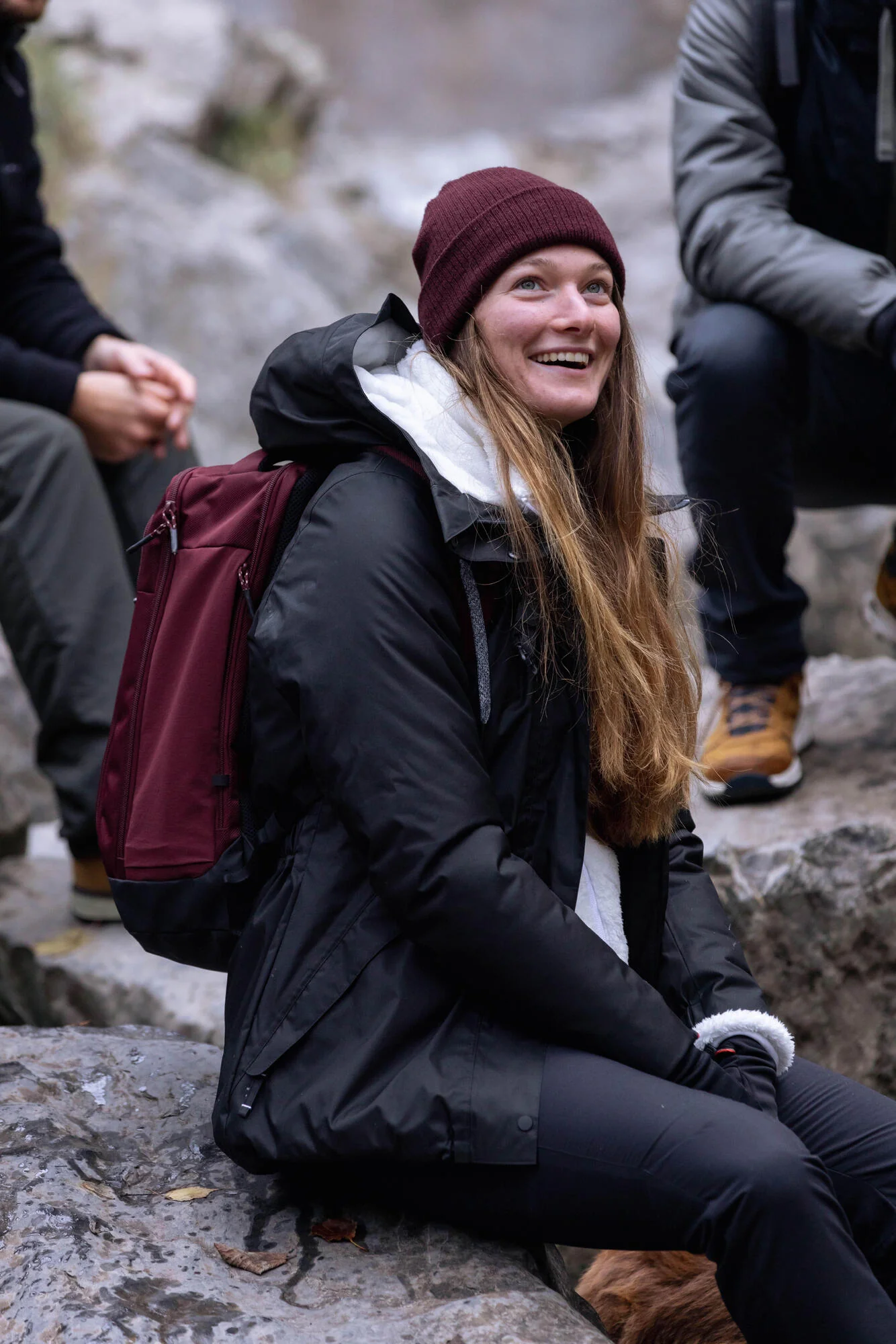 Quechua Women’s NH100 Water-Repellent Fleece-Lined Winter Hiking Pants - Image 5