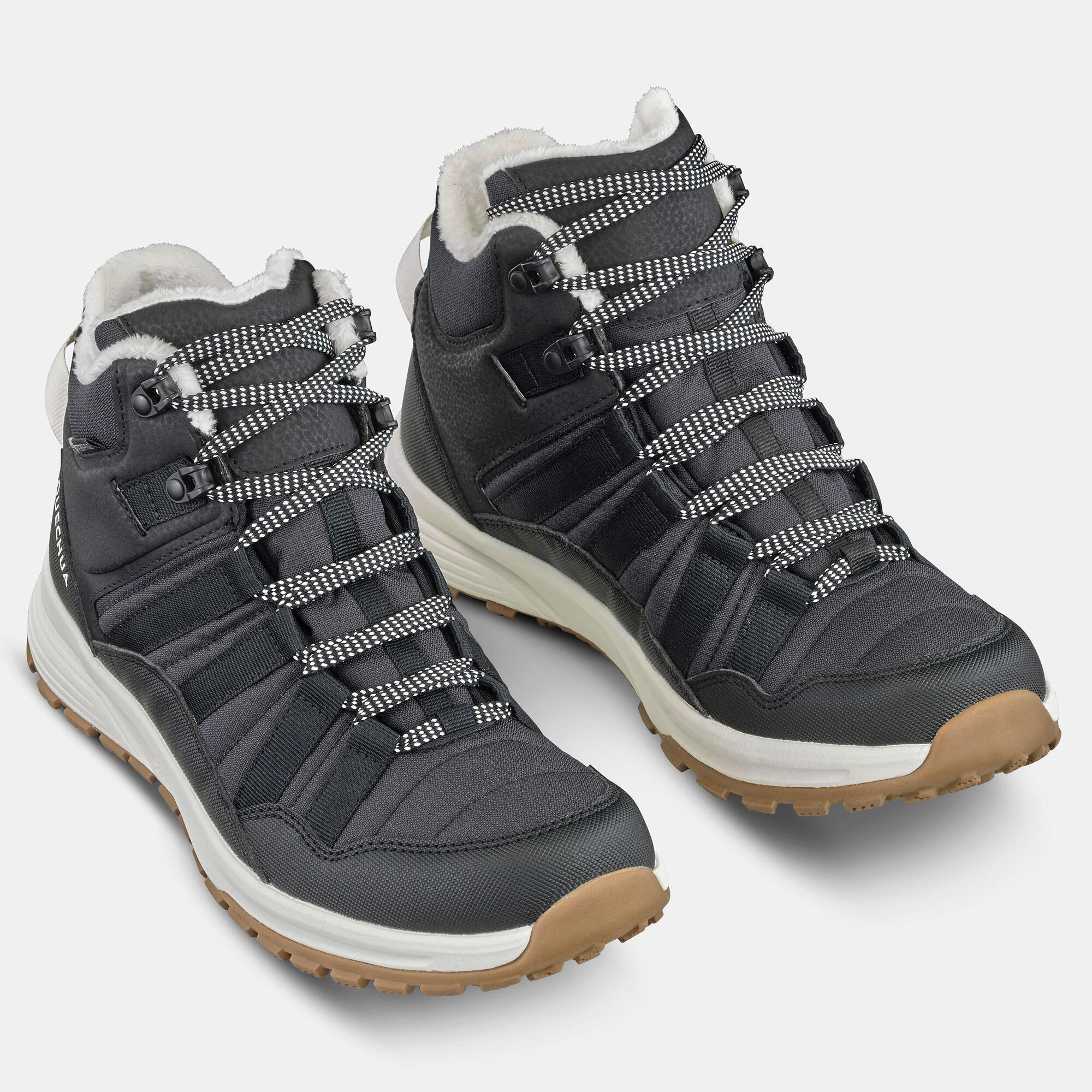 Quechua Women's SH100 X-Warm Waterproof Mid Hiking Boots - Image 13