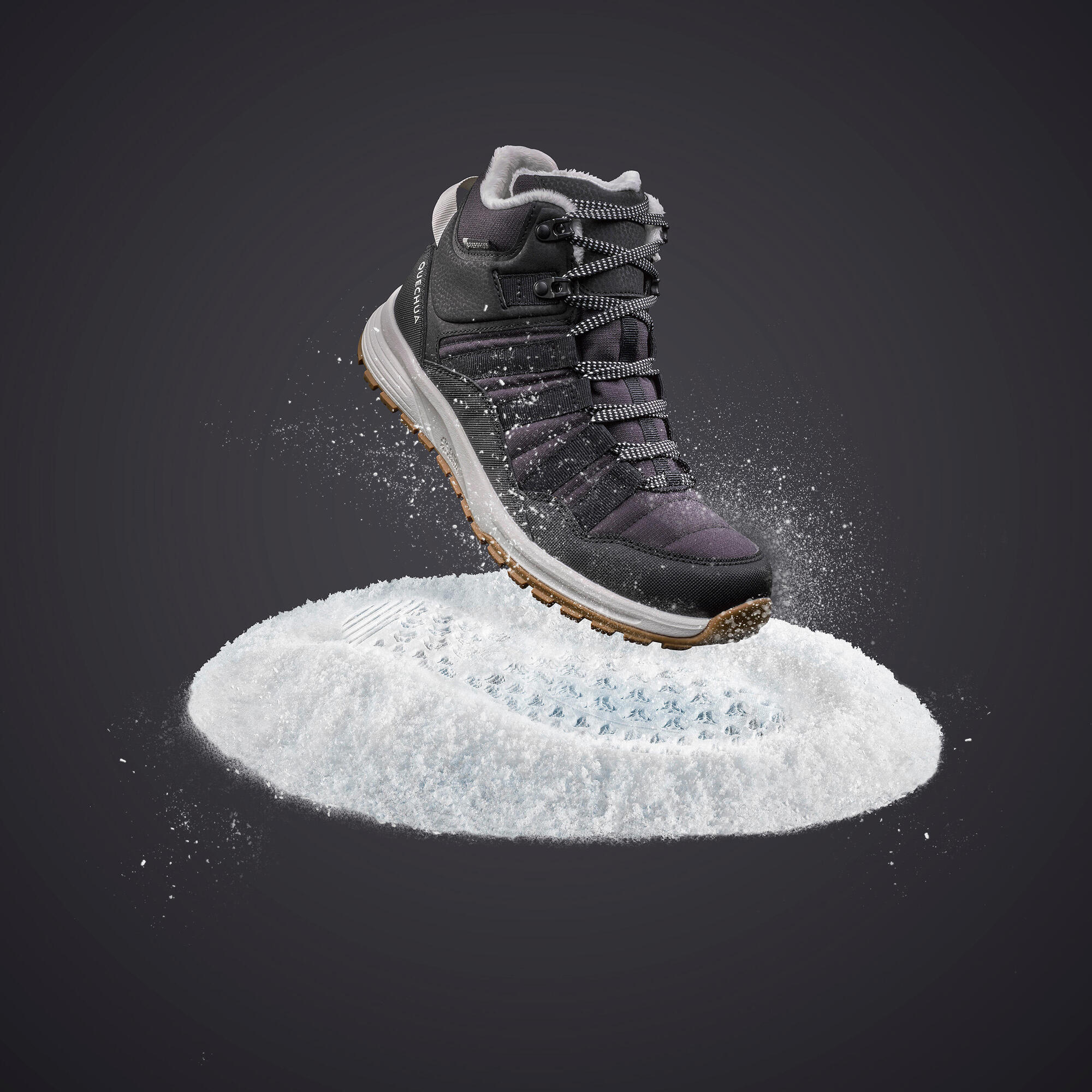 Quechua Women's SH100 X-Warm Waterproof Mid Hiking Boots - Image 18