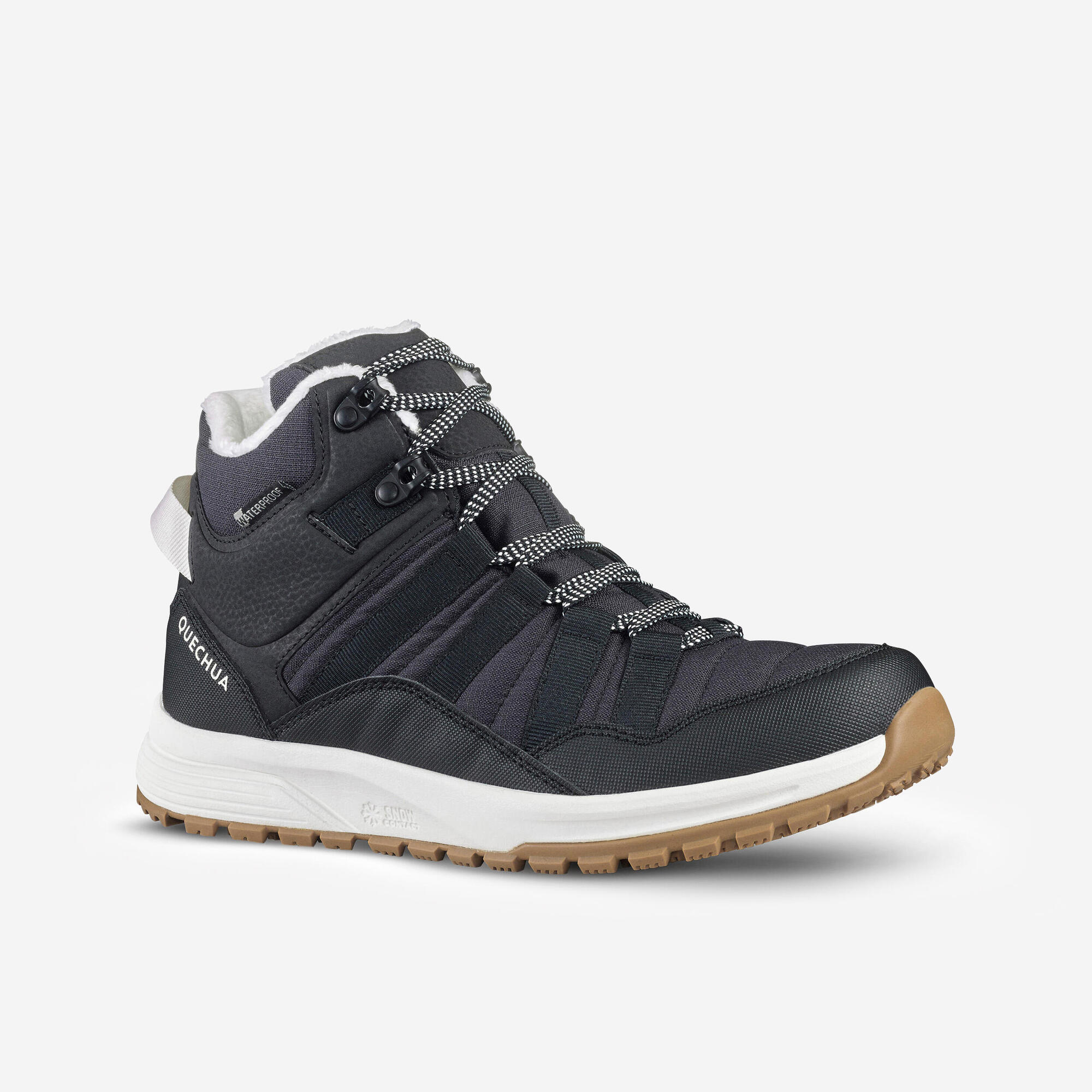 Quechua Women's SH100 X-Warm Waterproof Mid Hiking Boots - Image 23
