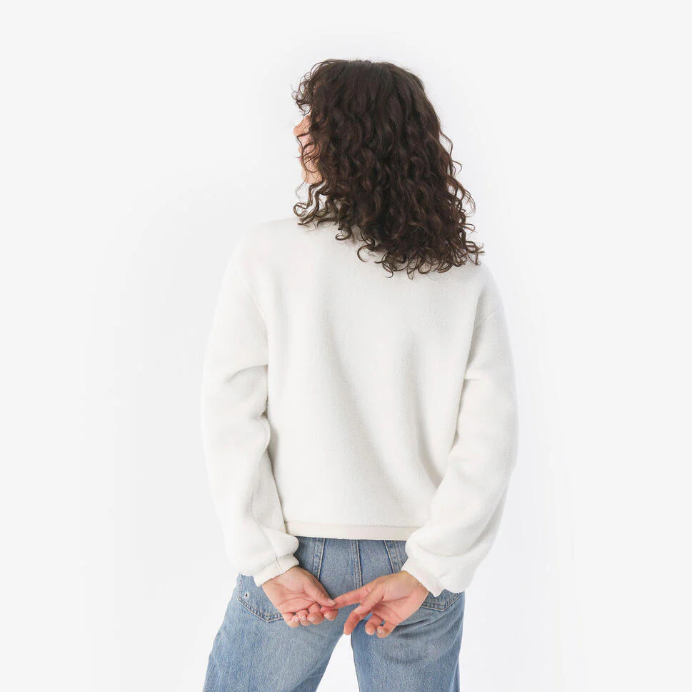 Quechua Women's MH100 Sherpa Fleece Pullover - Image 3