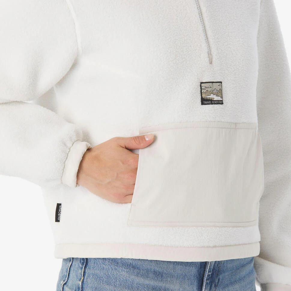 Quechua Women's MH100 Sherpa Fleece Pullover - Image 6