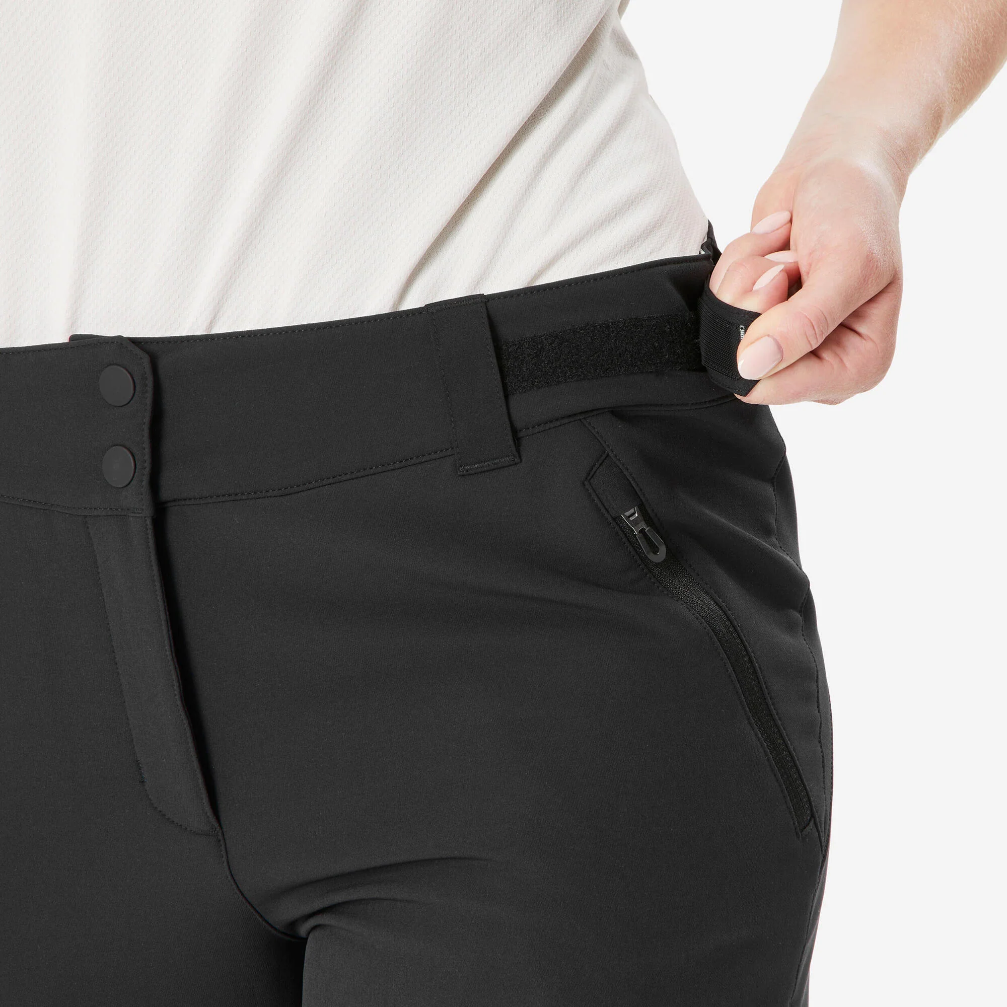 Quechua Women’s NH500 Warm Water Repellent Hiking Pants - Image 5