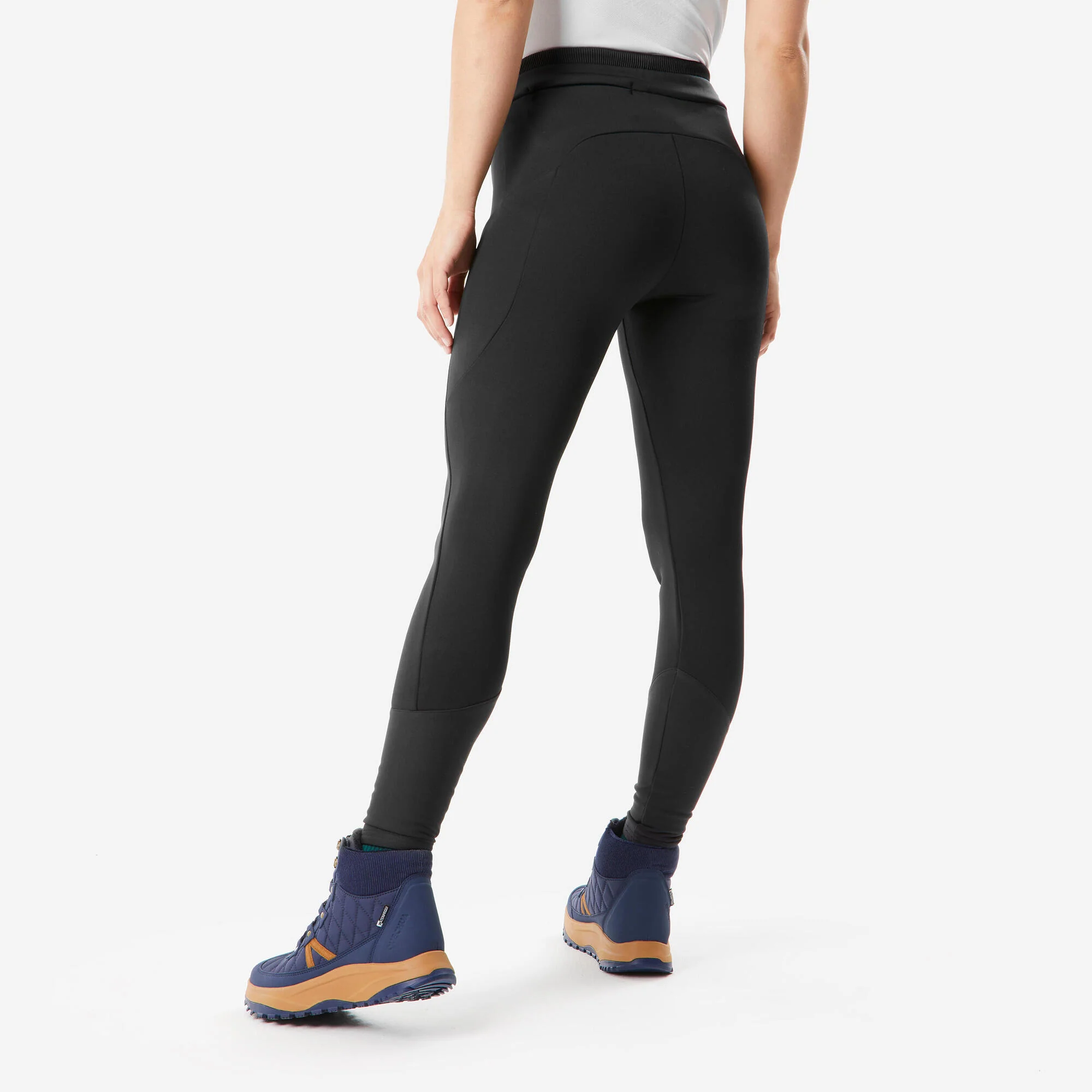 Quechua Women’s NH500 Warm Water-Repellent Hiking Leggings - Image 3