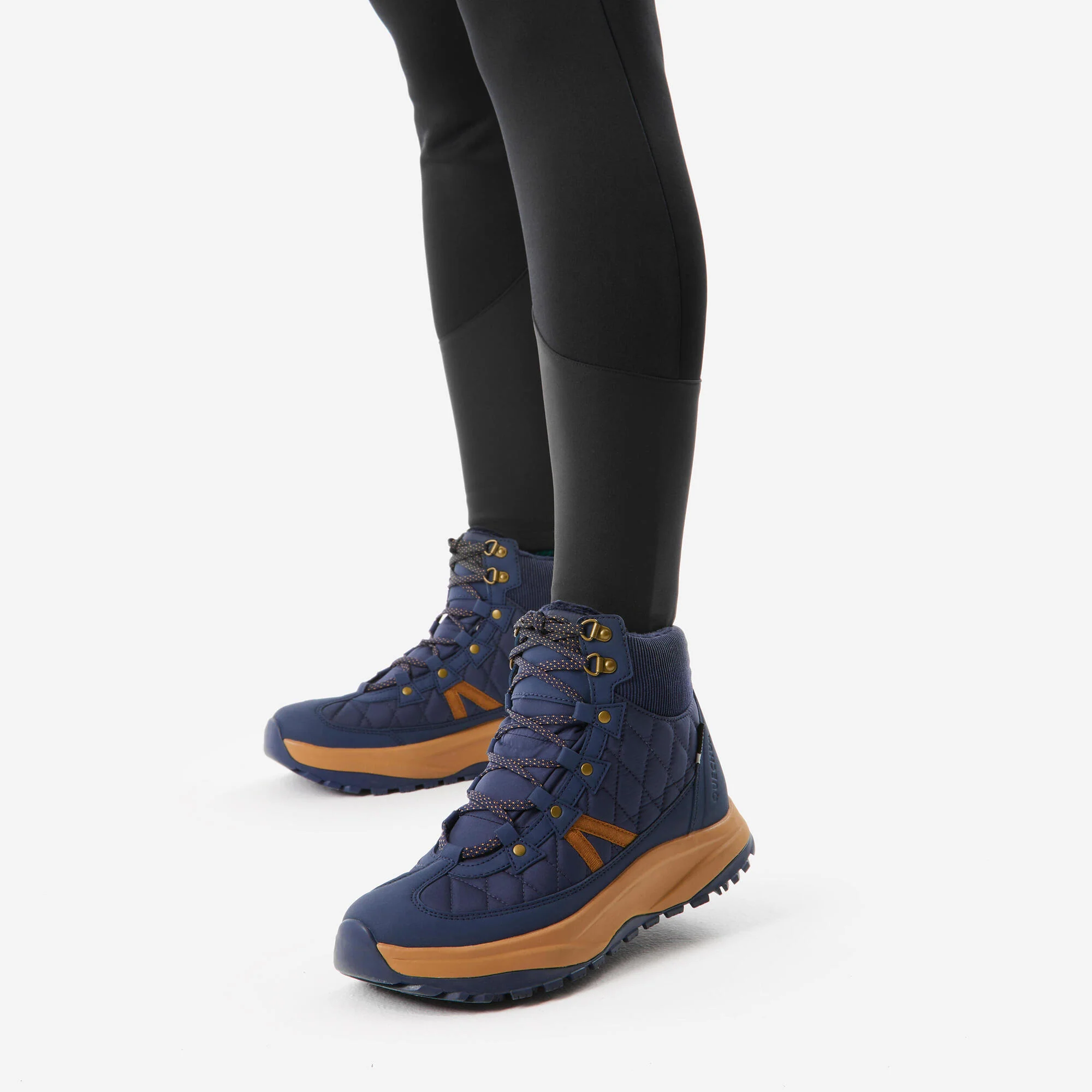 Quechua Women’s NH500 Warm Water-Repellent Hiking Leggings - Image 4
