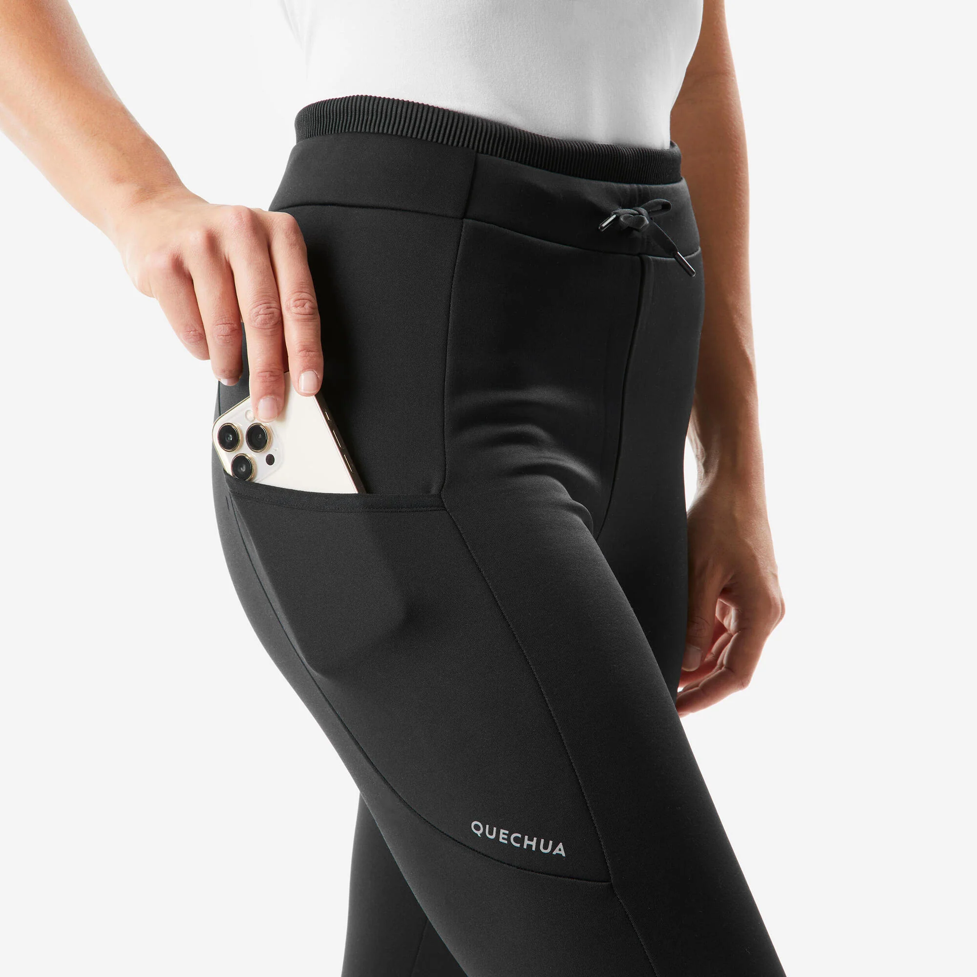 Quechua Women’s NH500 Warm Water-Repellent Hiking Leggings - Image 5