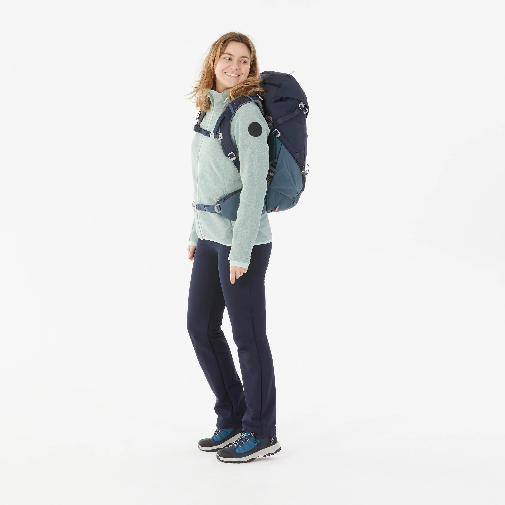 Quechua Women's NH500 Water-Repellent Snow Hiking Pants - Image 10