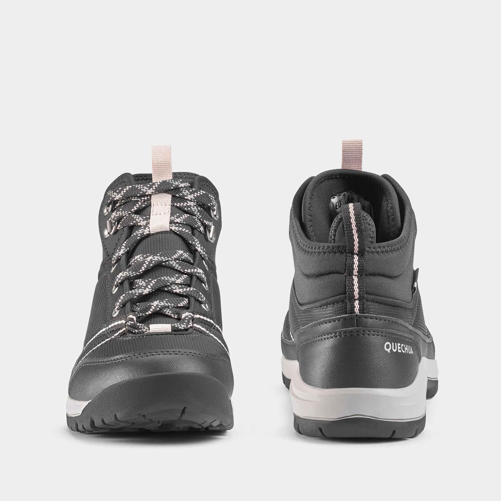 Quechua Women's Waterproof Hiking Boots - NH100 Mid WP - Image 4