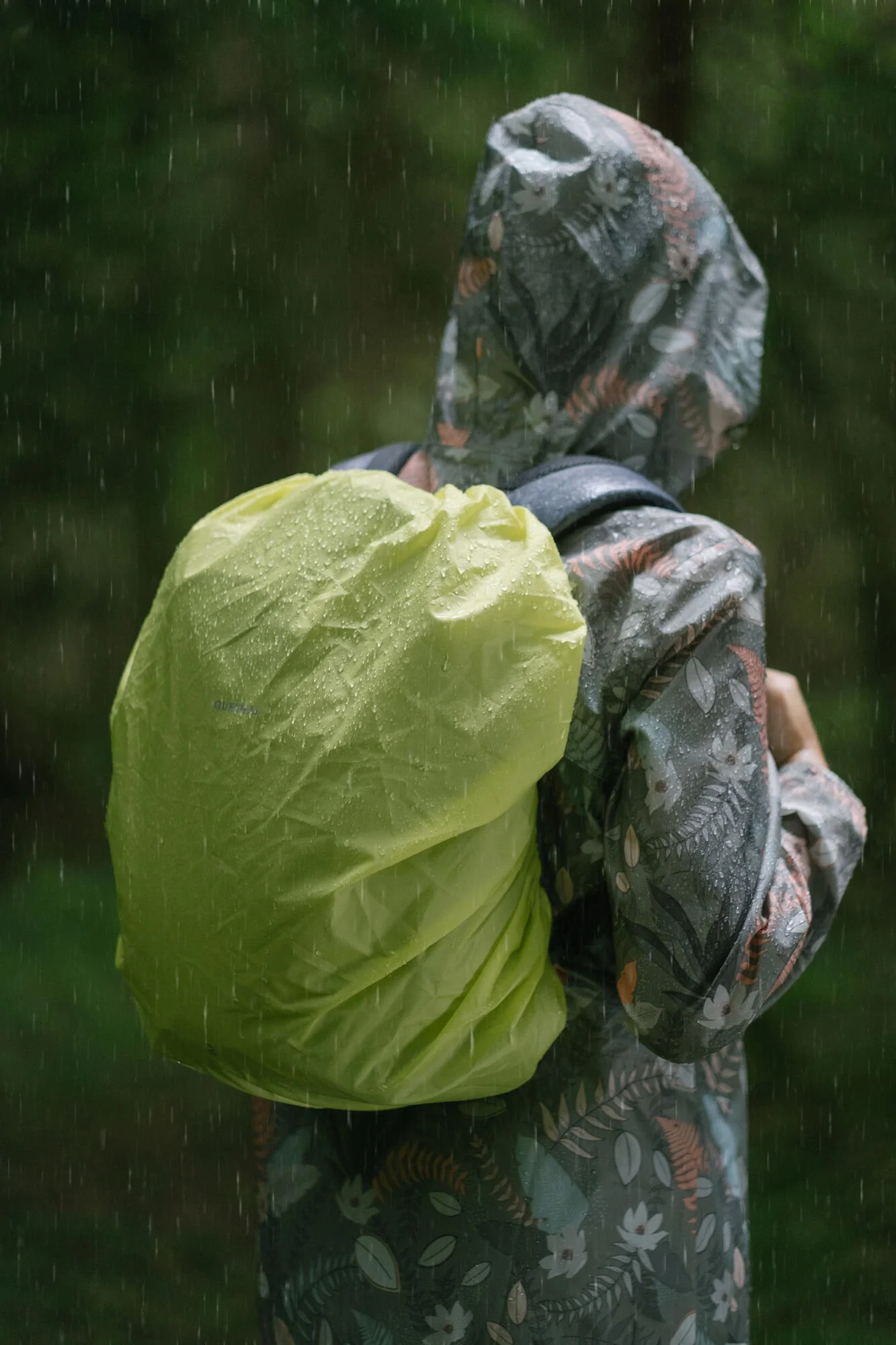 Quechua 10-20 L Hiking Backpack Rain Cover - Image 5