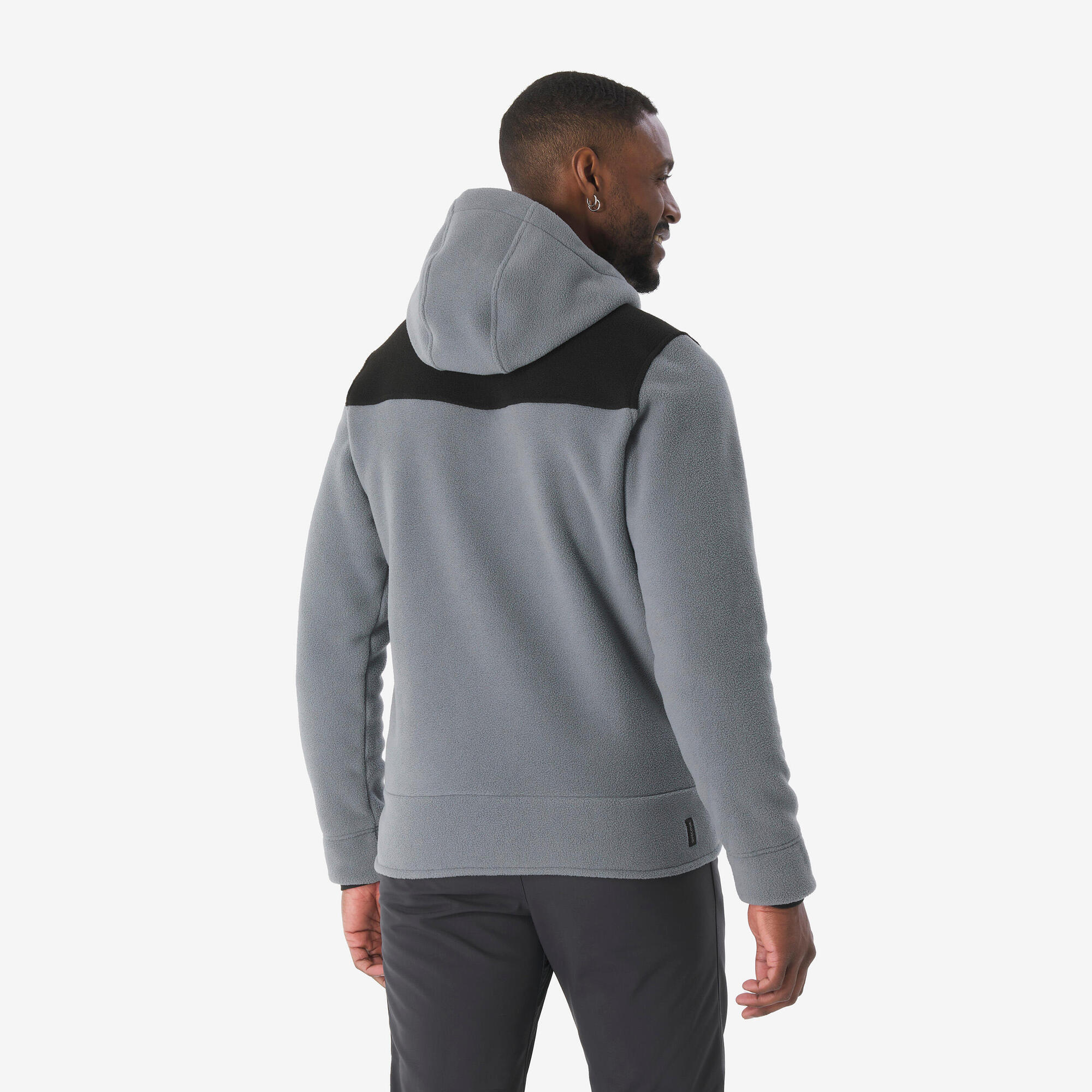 Quechua Men's NH500 Warm Hiking Fleece Jacket - Image 10